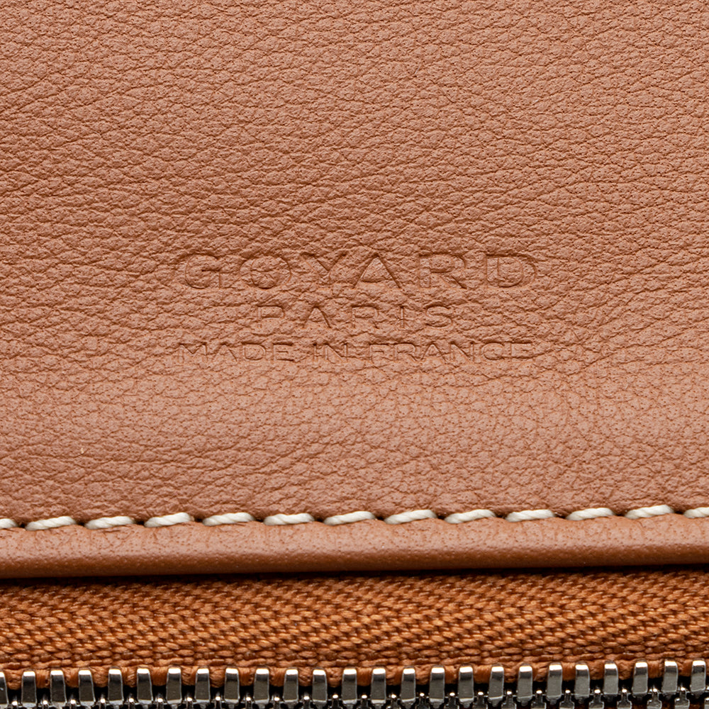 Goyard Goyardine Canvas Saint Marie Soft Clutch (SHF-22150)