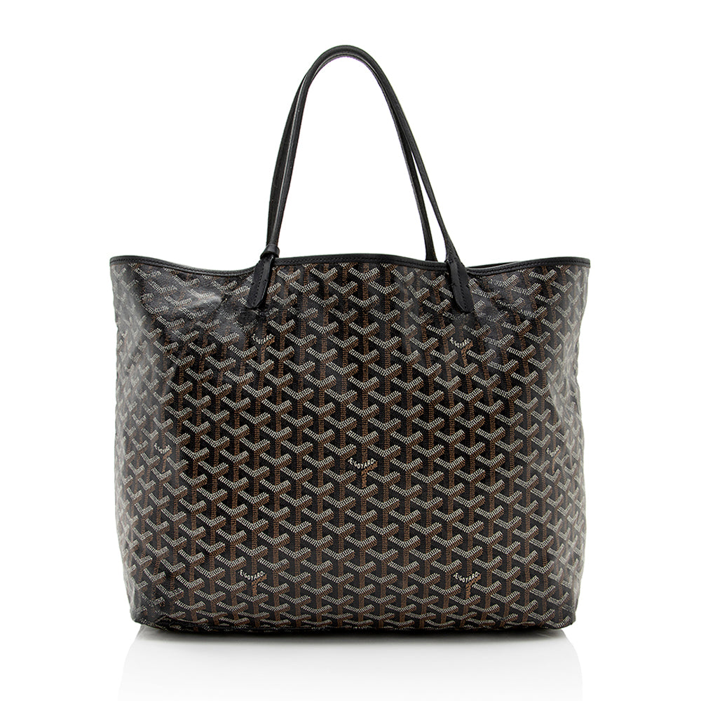 Goyard Goyardine Canvas St. Louis GM Tote (SHF-20654)