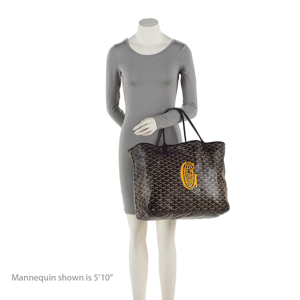 Goyard Goyardine Canvas St. Louis GM Tote (SHF-20654)