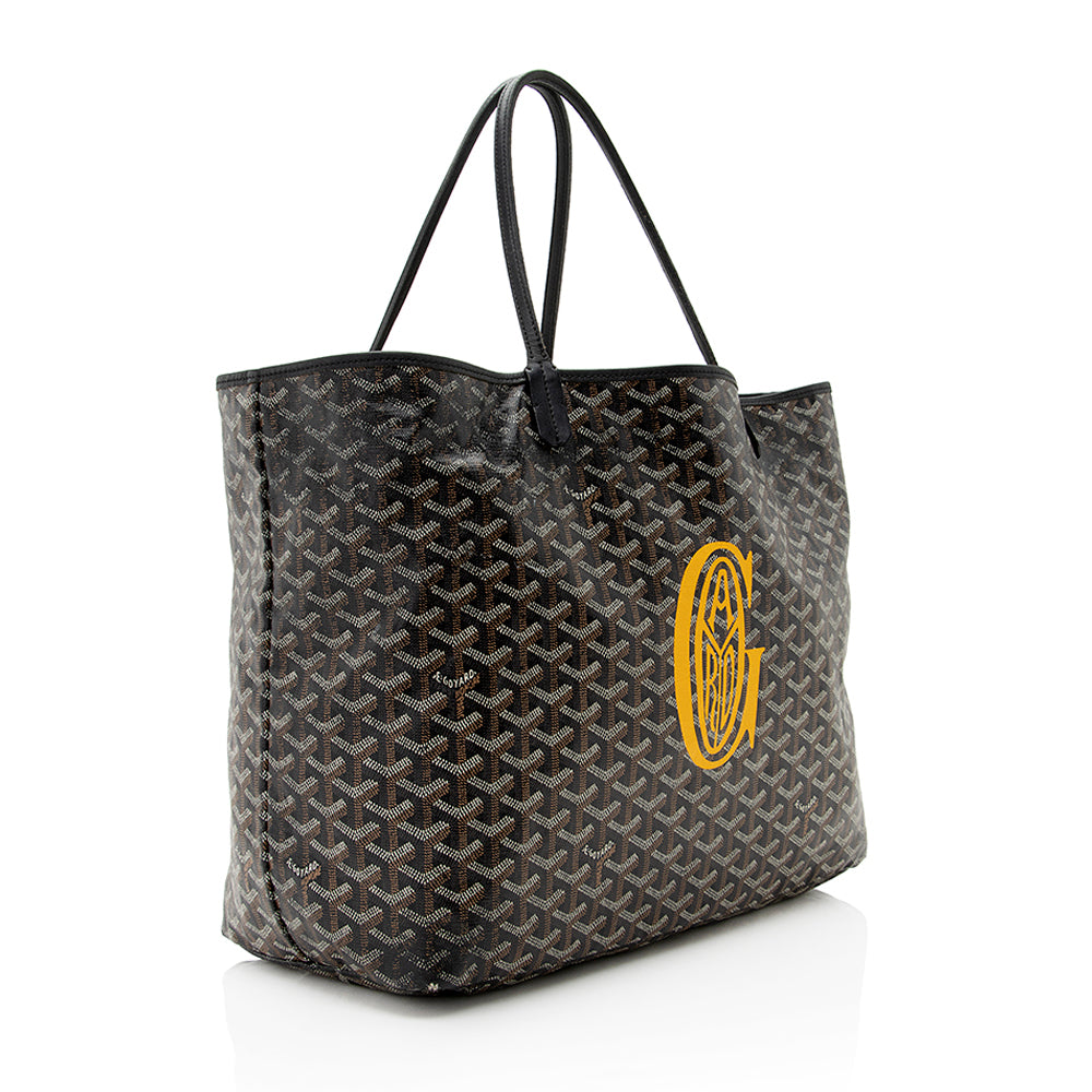 Goyard Goyardine Canvas St. Louis GM Tote (SHF-20654)
