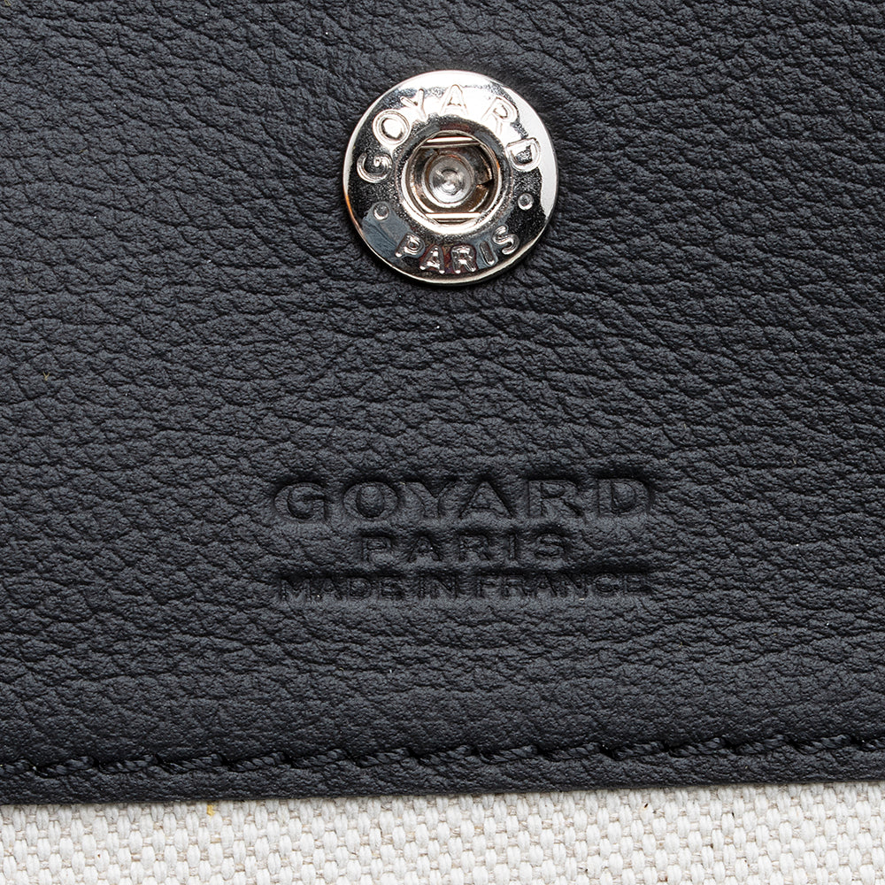 Goyard Goyardine Canvas St. Louis PM Tote (SHF-20351)