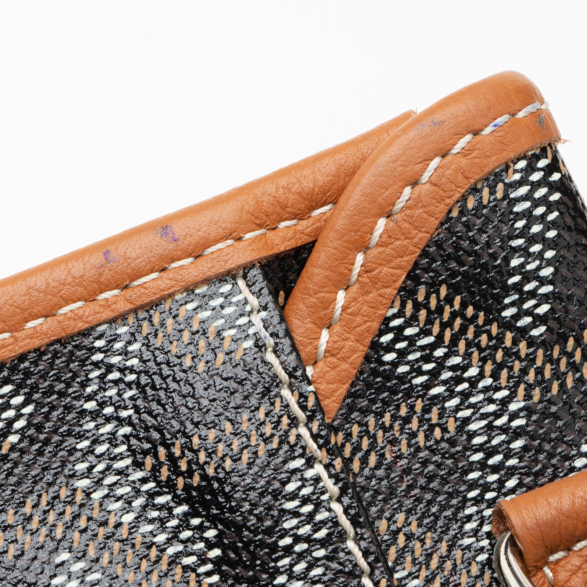 Goyard Goyardine Canvas St. Louis PM Tote (SHF-22342)