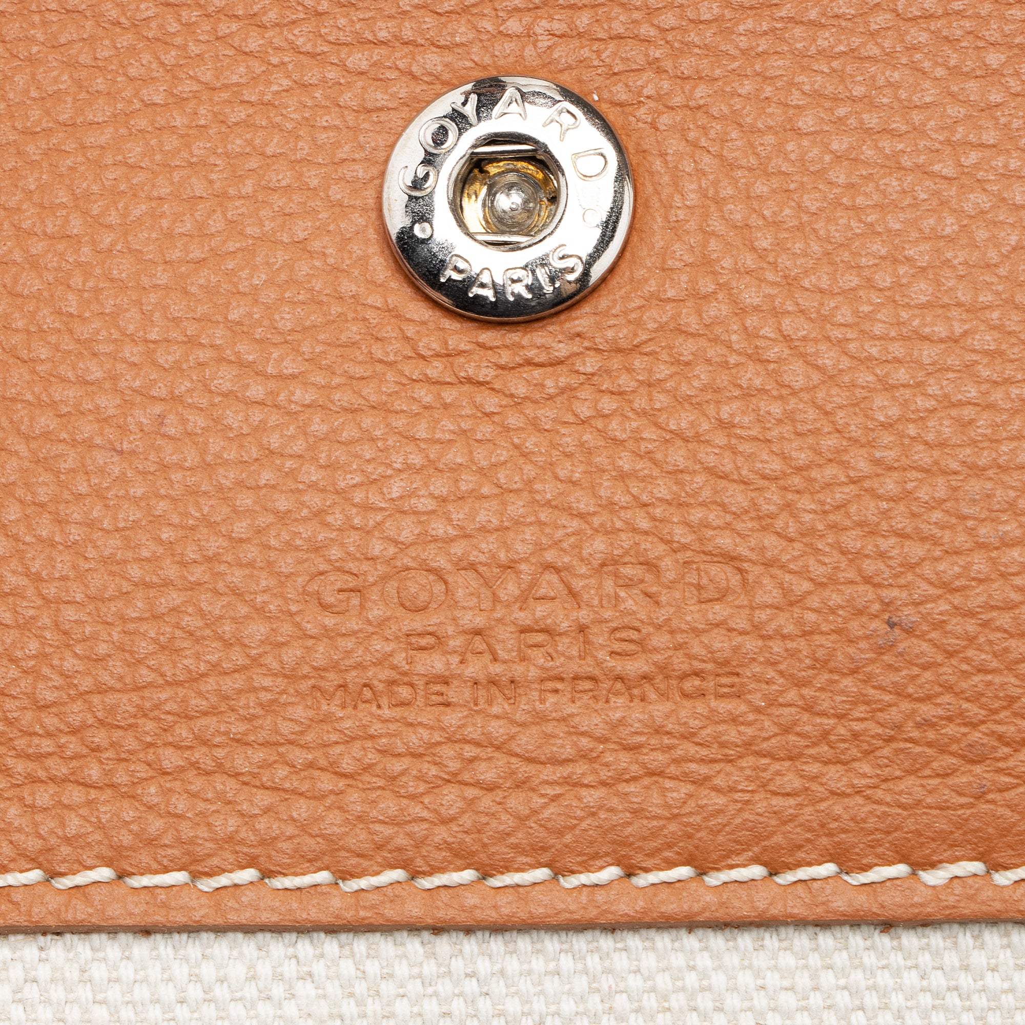 Goyard Goyardine Canvas St. Louis PM Tote (SHF-22342)