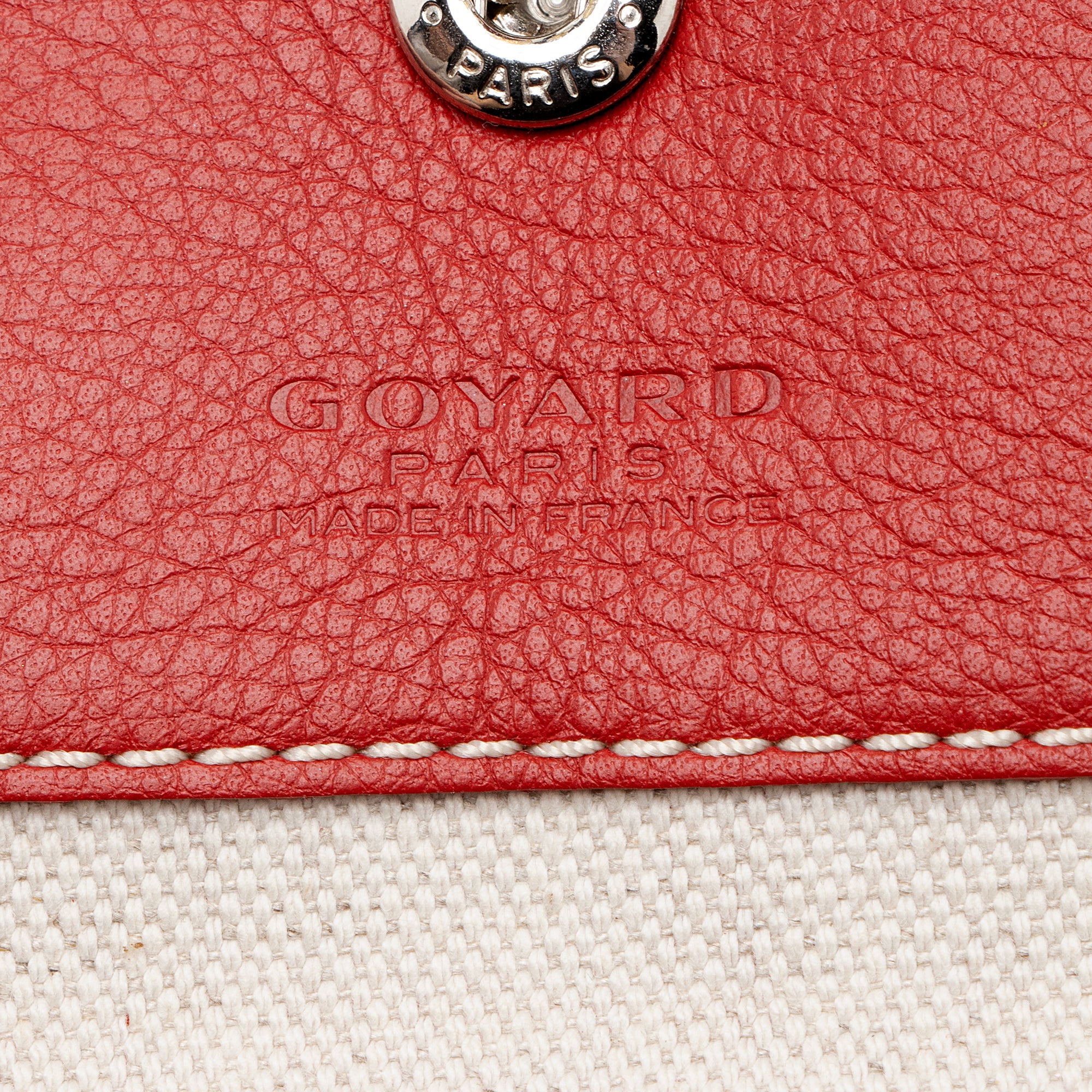 Goyard Goyardine Canvas St. Louis PM Tote (SHF-22869)