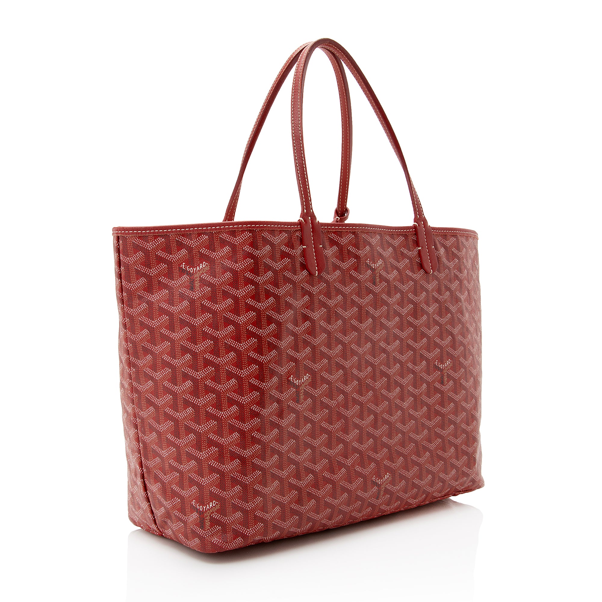 Goyard Goyardine Canvas St. Louis PM Tote (SHF-22869)