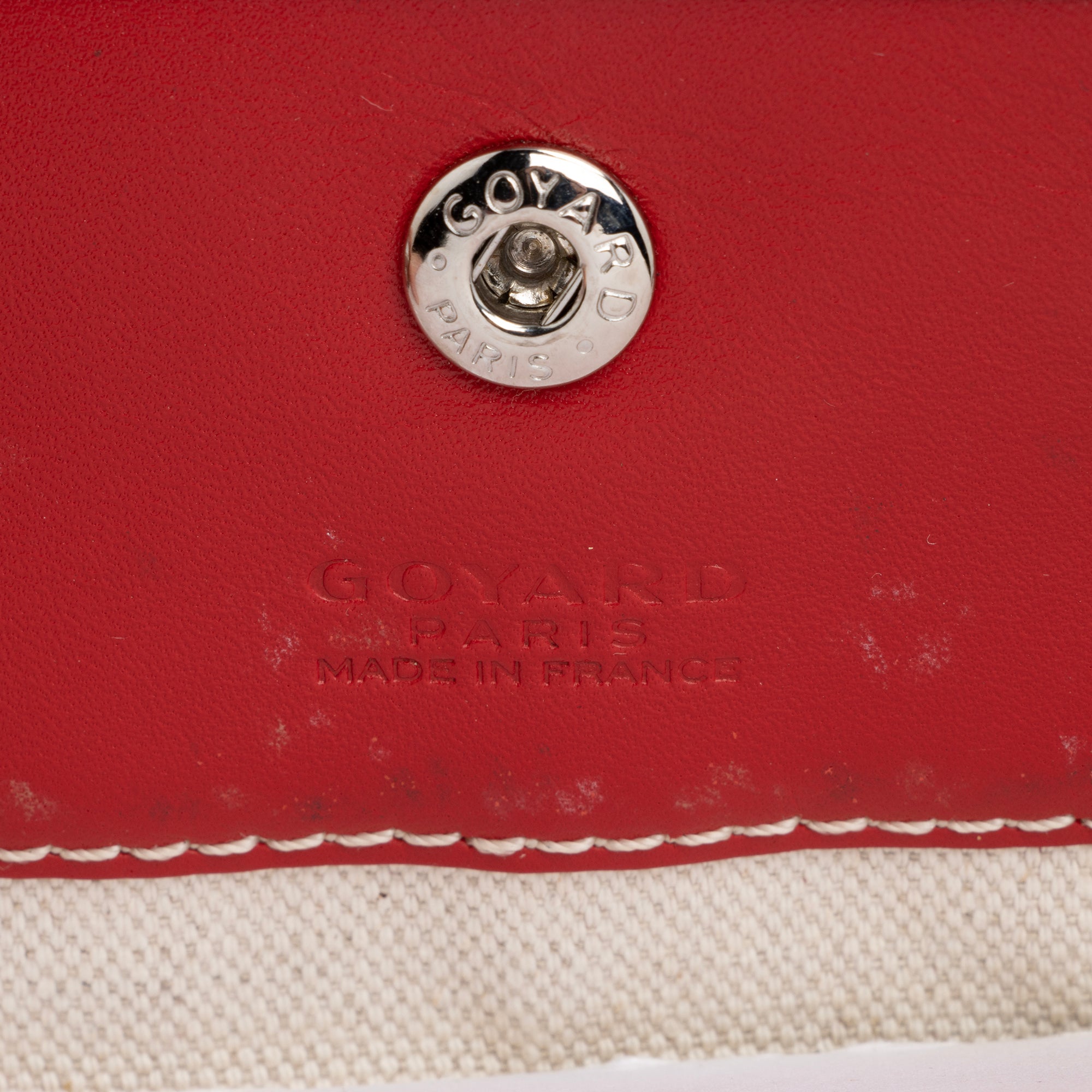 Goyard Goyardine Canvas St. Louis PM Tote (SHF-amKRM5)