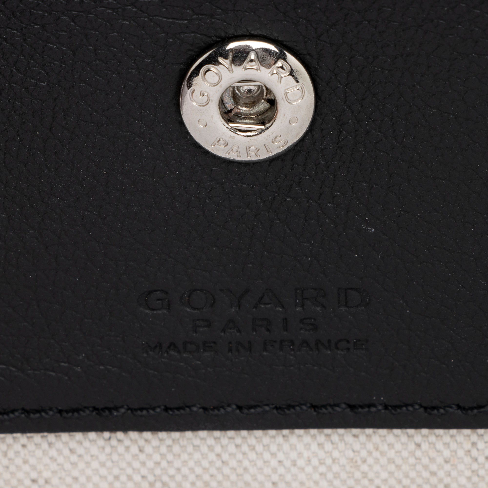 Goyard Goyardine Canvas St. Louis PM Tote (SHF-23853)