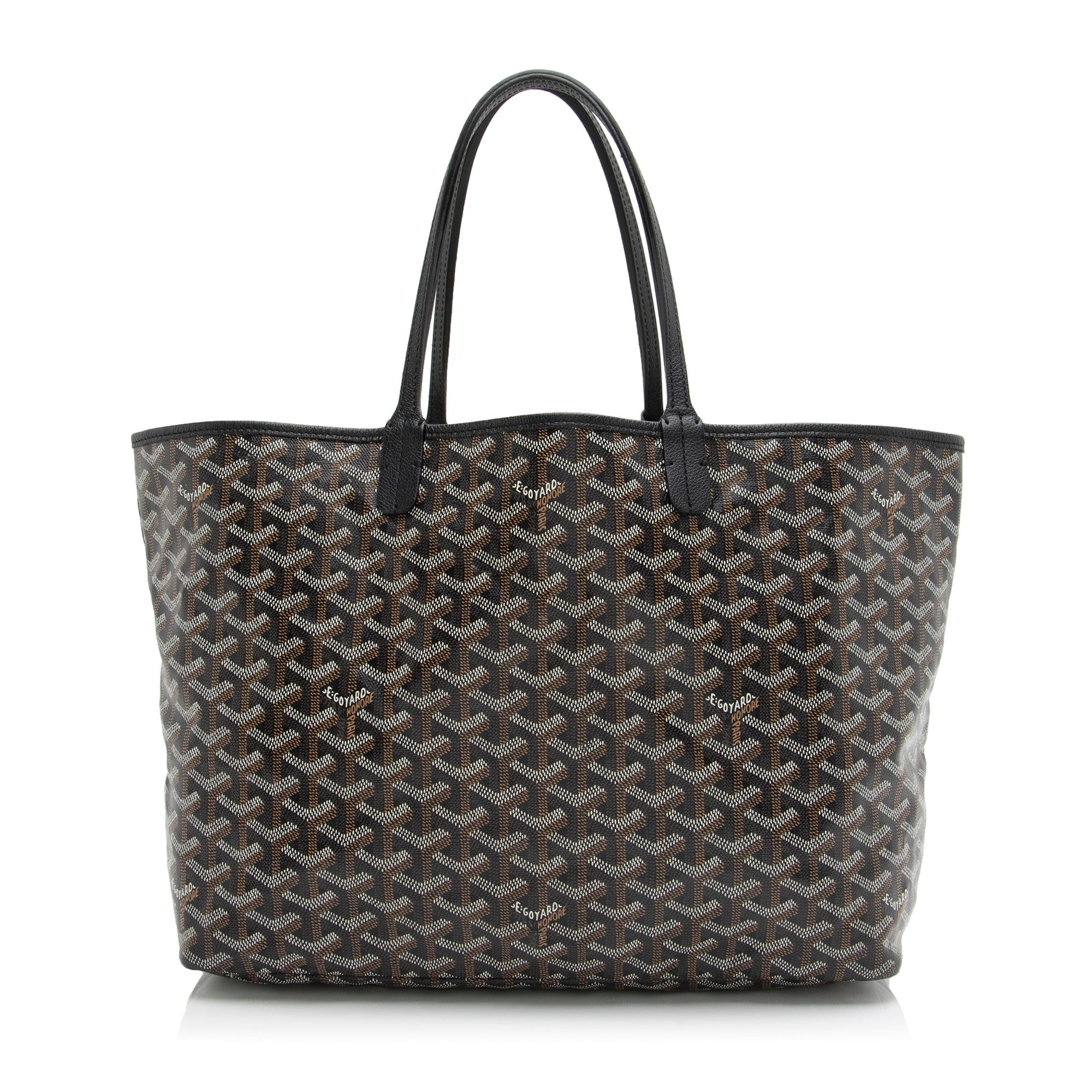 Goyard Goyardine Canvas St. Louis PM Tote (SHF-23853)