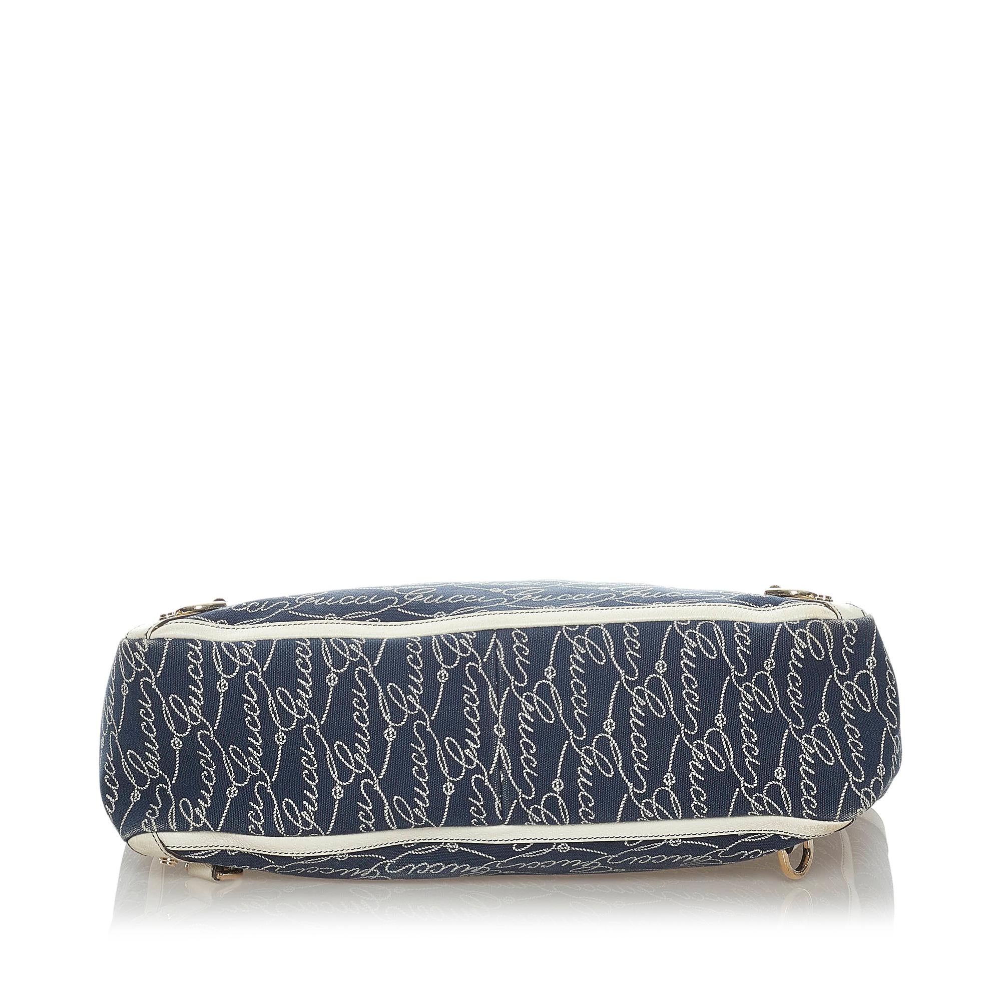 Gucci Abbey D- Ring Canvas Tote Bag (SHG-32612)