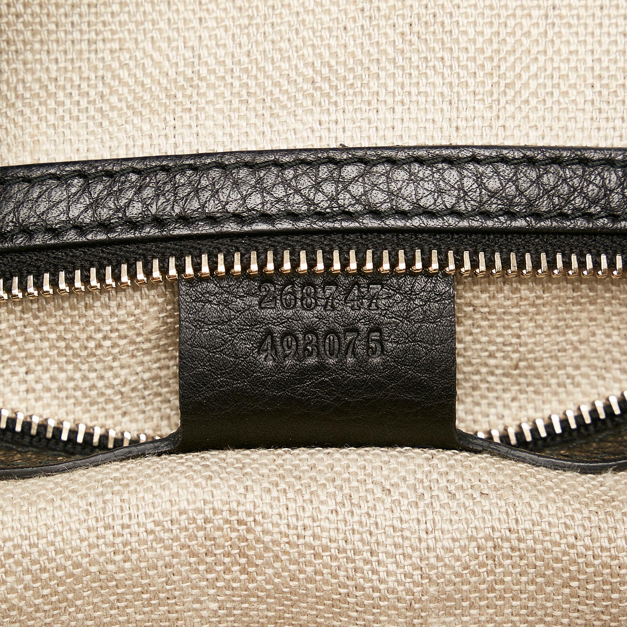 Gucci Abbey D-Ring Leather Shoulder Bag (SHG-32725)