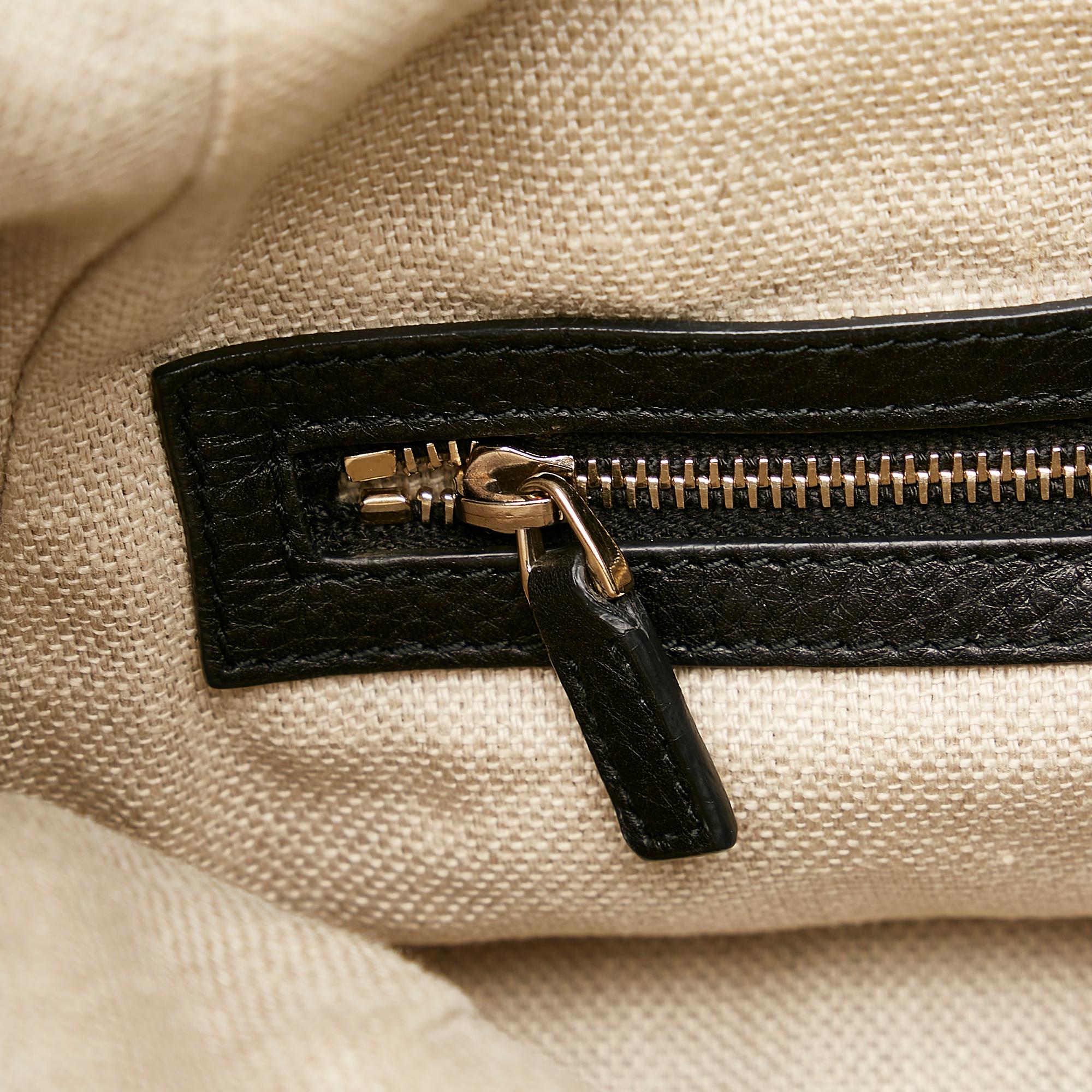 Gucci Abbey D-Ring Leather Shoulder Bag (SHG-32725)