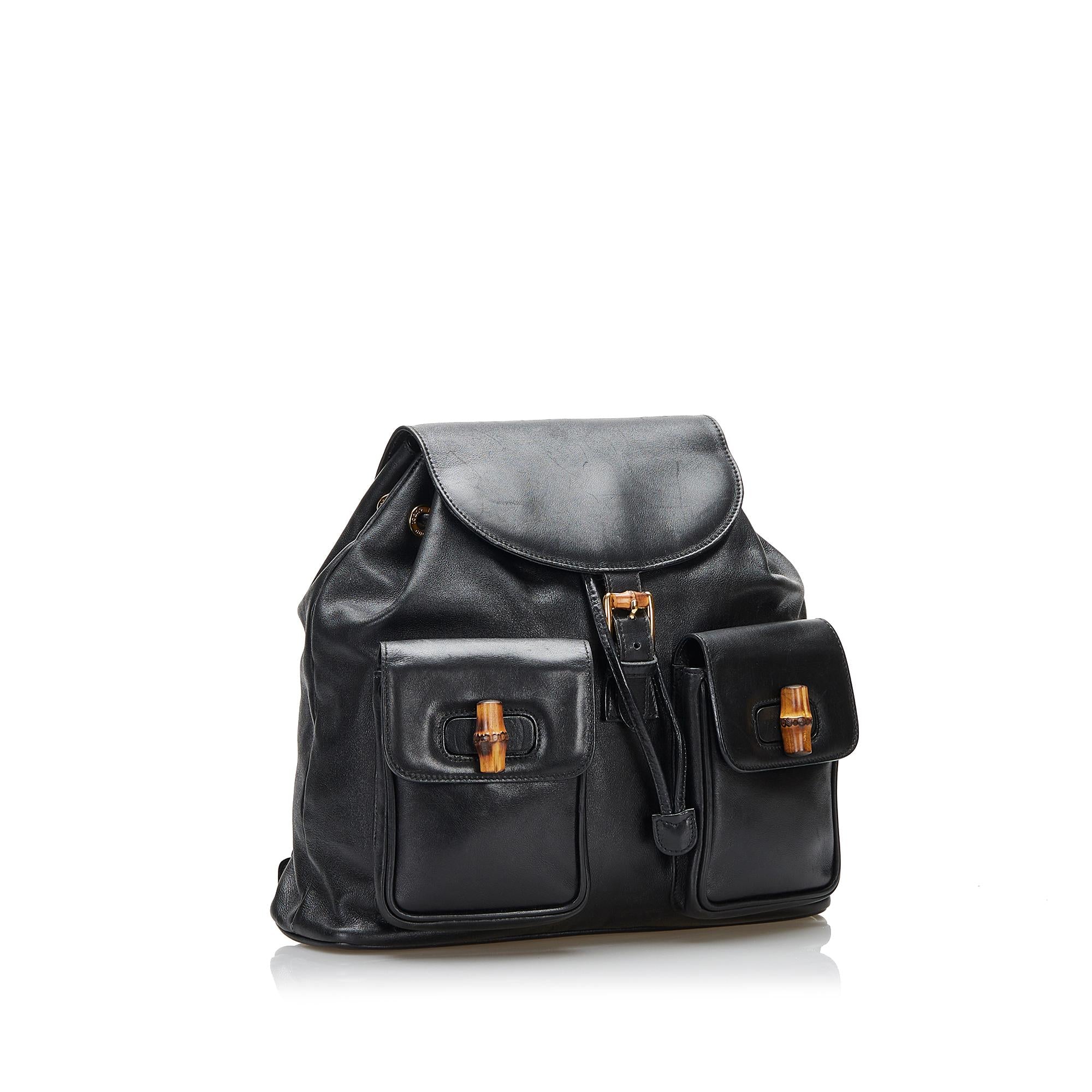 Gucci Bamboo Backpack (SHG-Pv91h6)