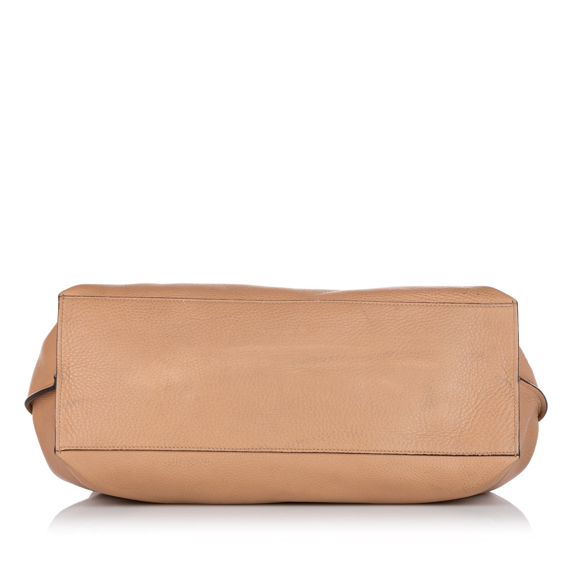 Gucci Bamboo Daily Leather Satchel (SHG-37360)