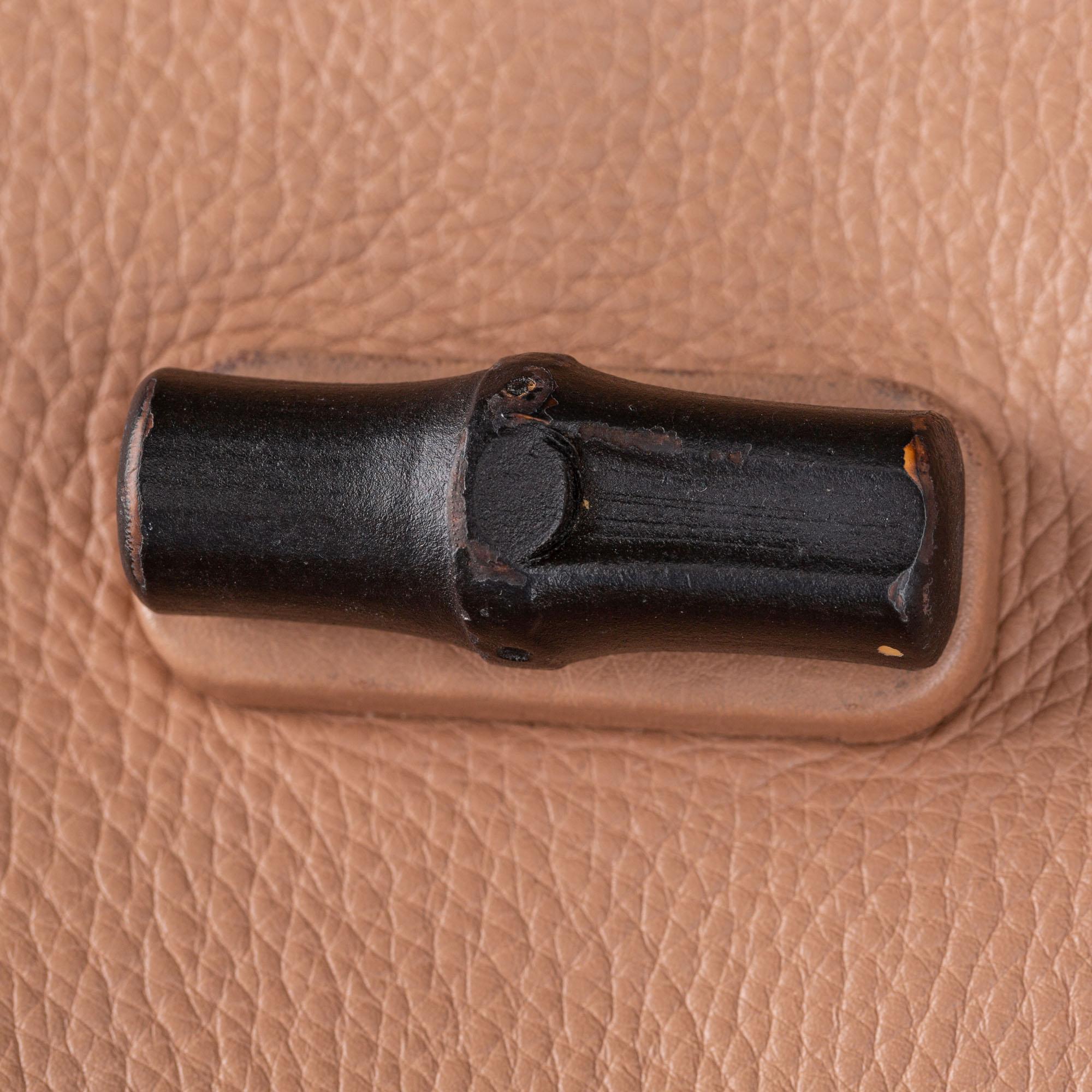 Gucci Bamboo Daily Leather Satchel (SHG-37360)