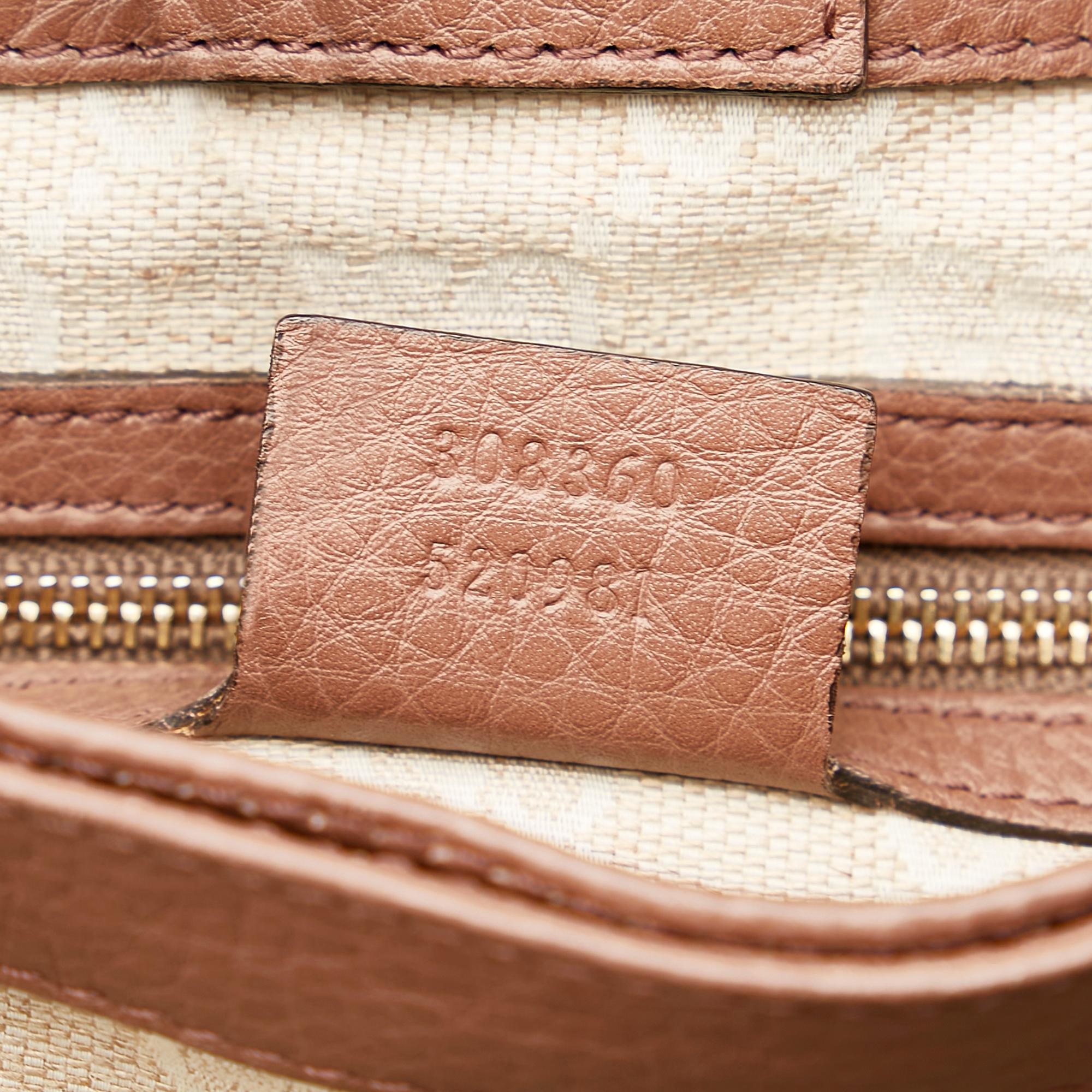 Gucci Bamboo Diana Leather Handbag (SHG-31981)