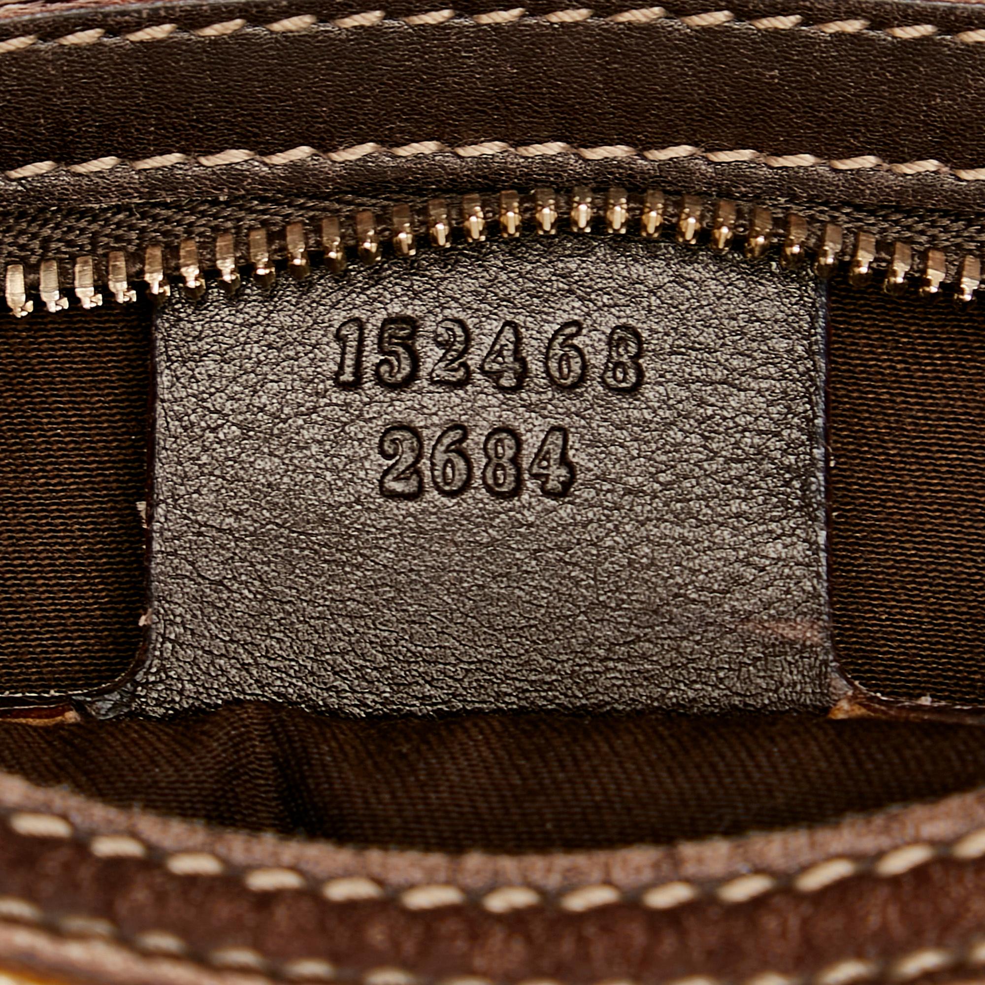 Gucci Bamboo Horsebit Amalfi Hobo Bag (SHG-32843)