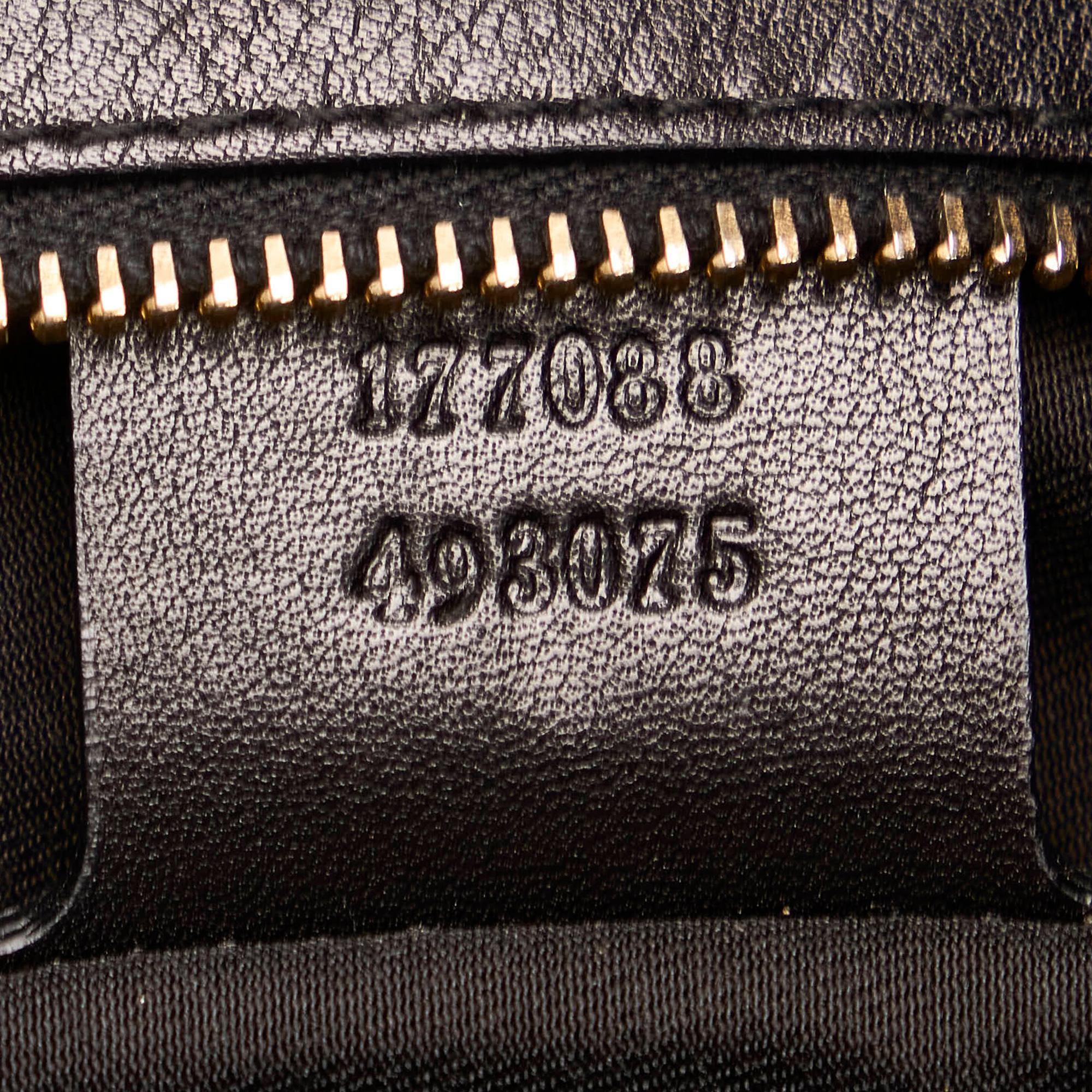 Gucci Bamboo Indy Leather Hobo Bag (SHG-29680)