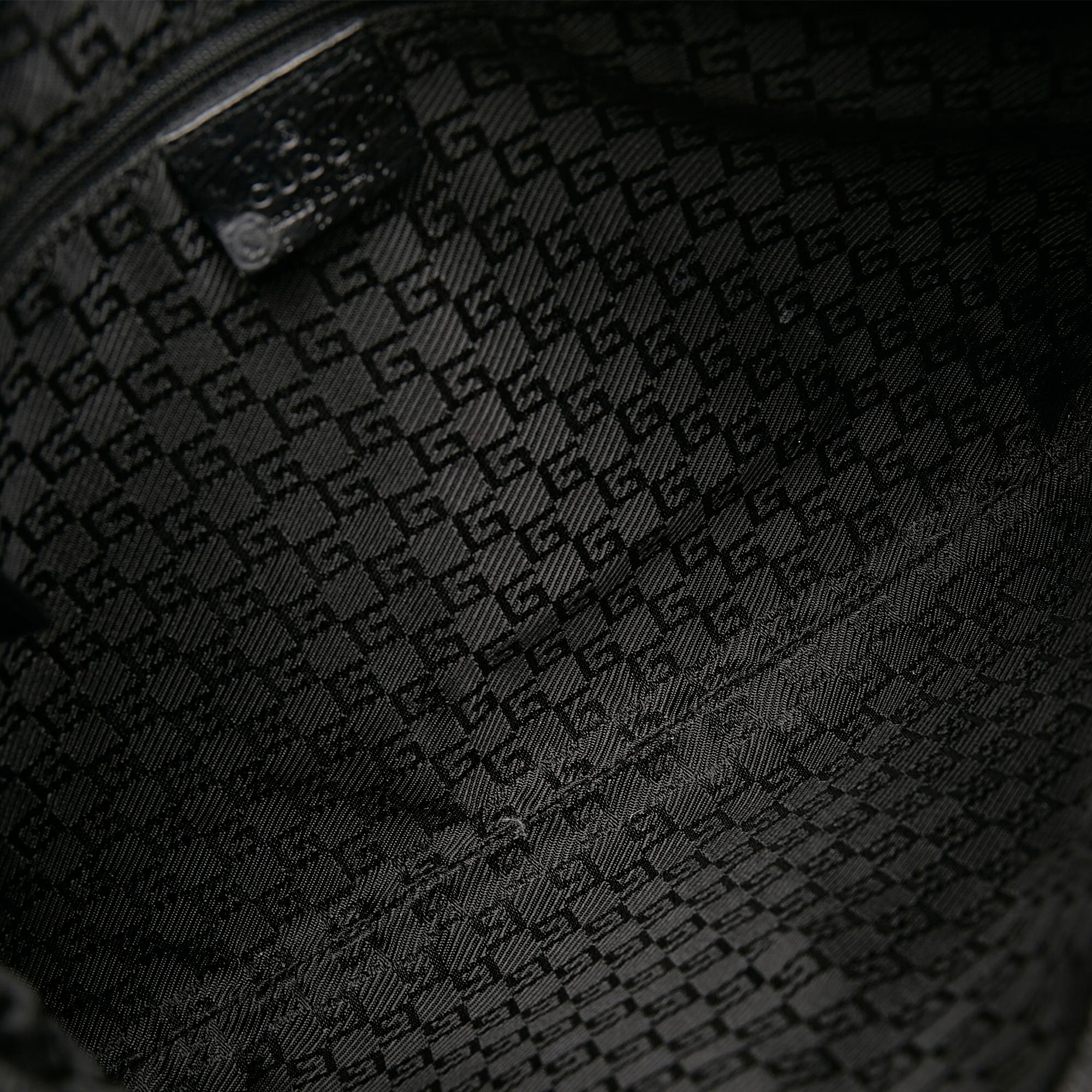 Gucci Bamboo Jackie Canvas Handbag (SHG-28684)