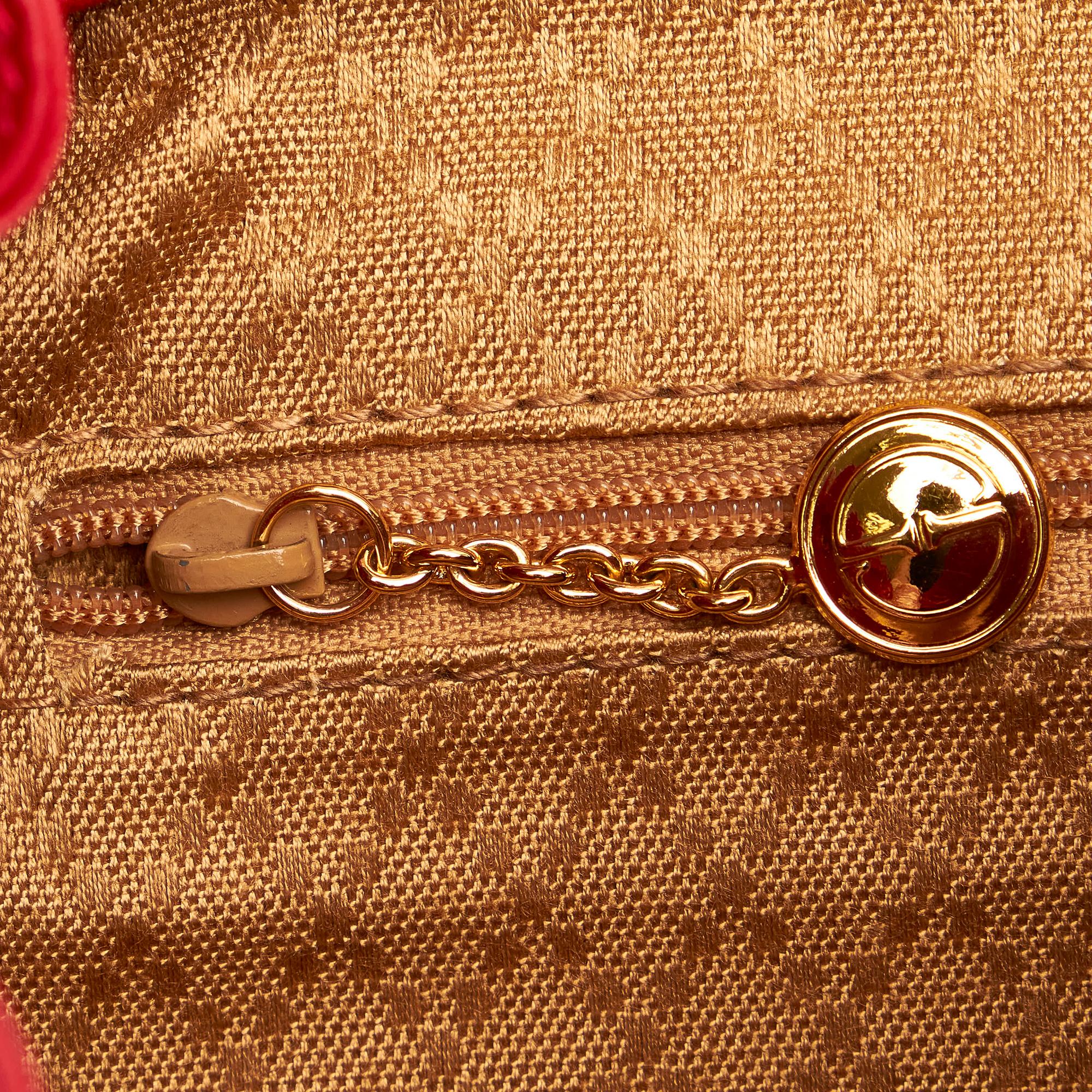 Gucci Bamboo Leather Drawstring Backpack (SHG-32864)