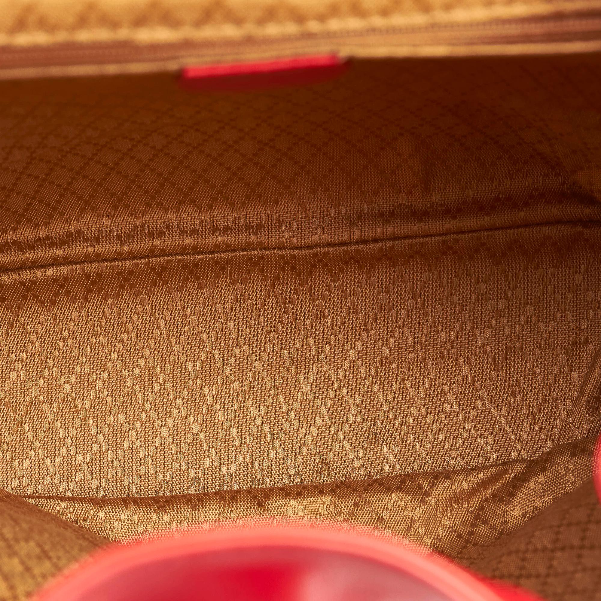 Gucci Bamboo Leather Drawstring Backpack (SHG-32864)