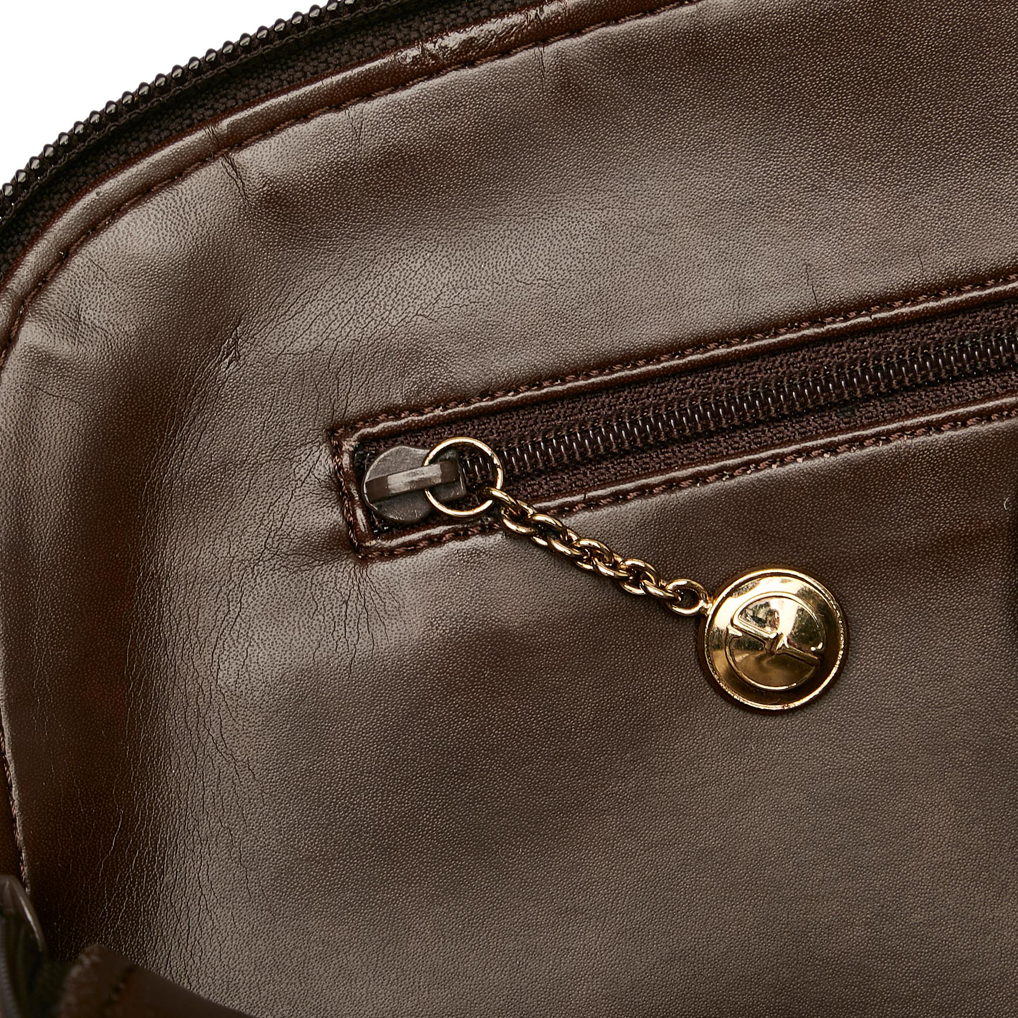 Gucci Bamboo Leather Handbag (SHG-25568)