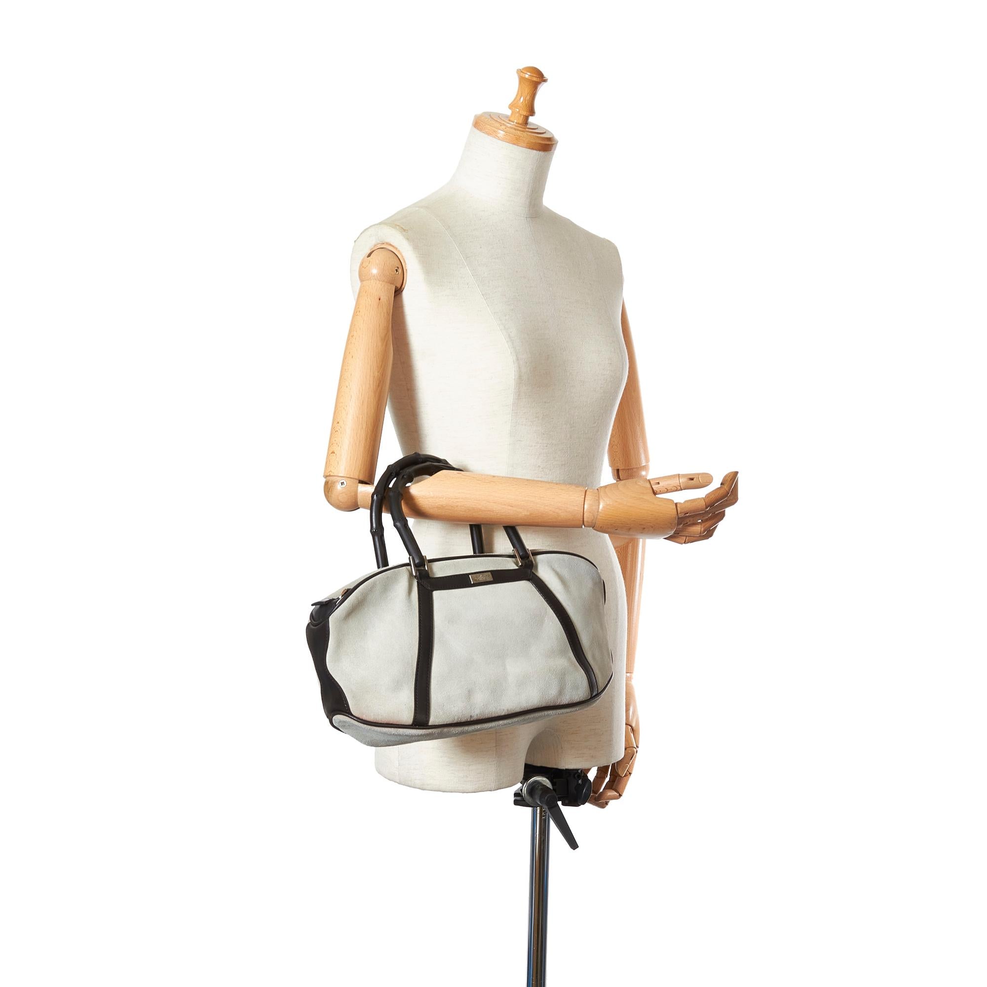 Gucci Bamboo Leather Handbag (SHG-32576)