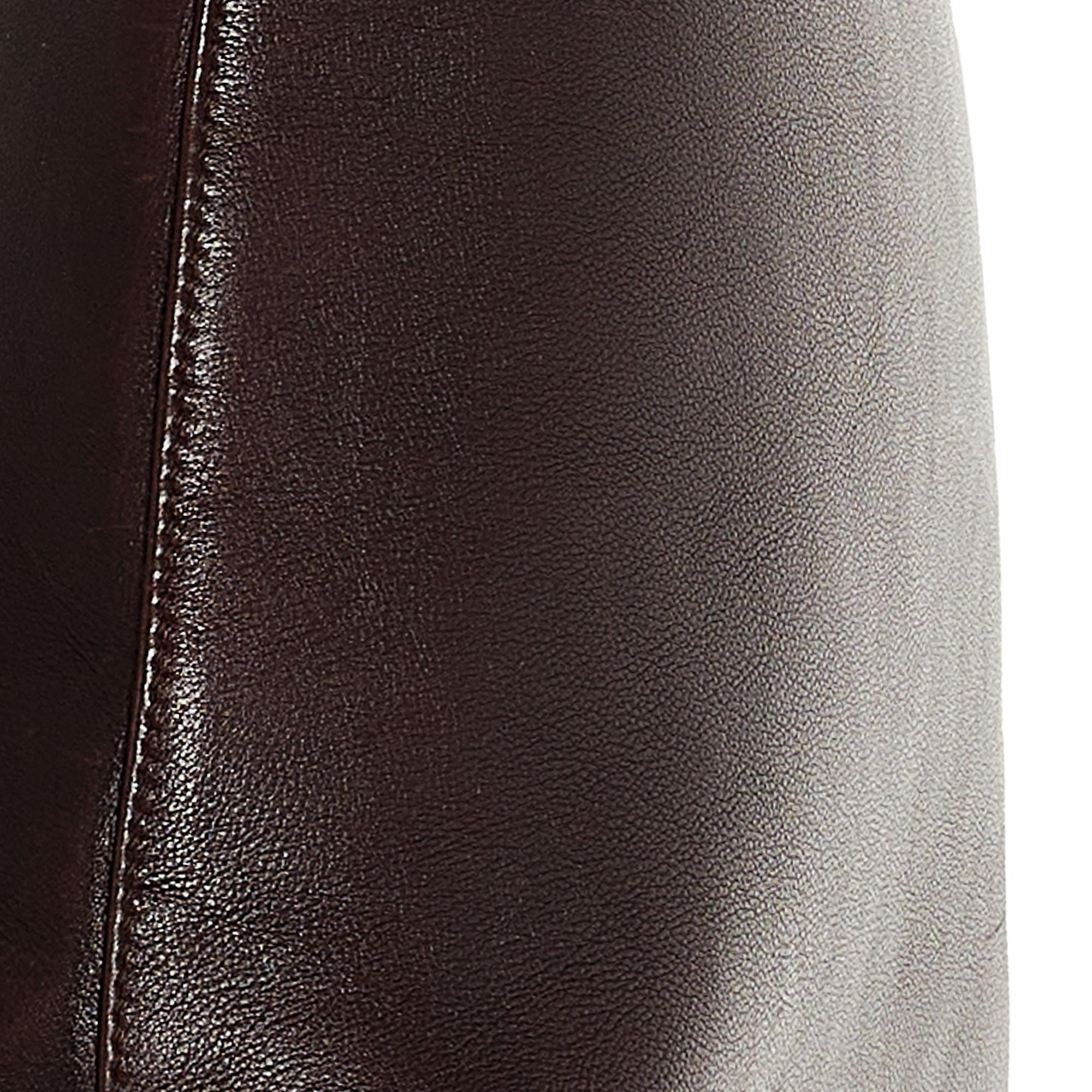 Gucci Bamboo Leather Shoulder Bag (SHG-28393)