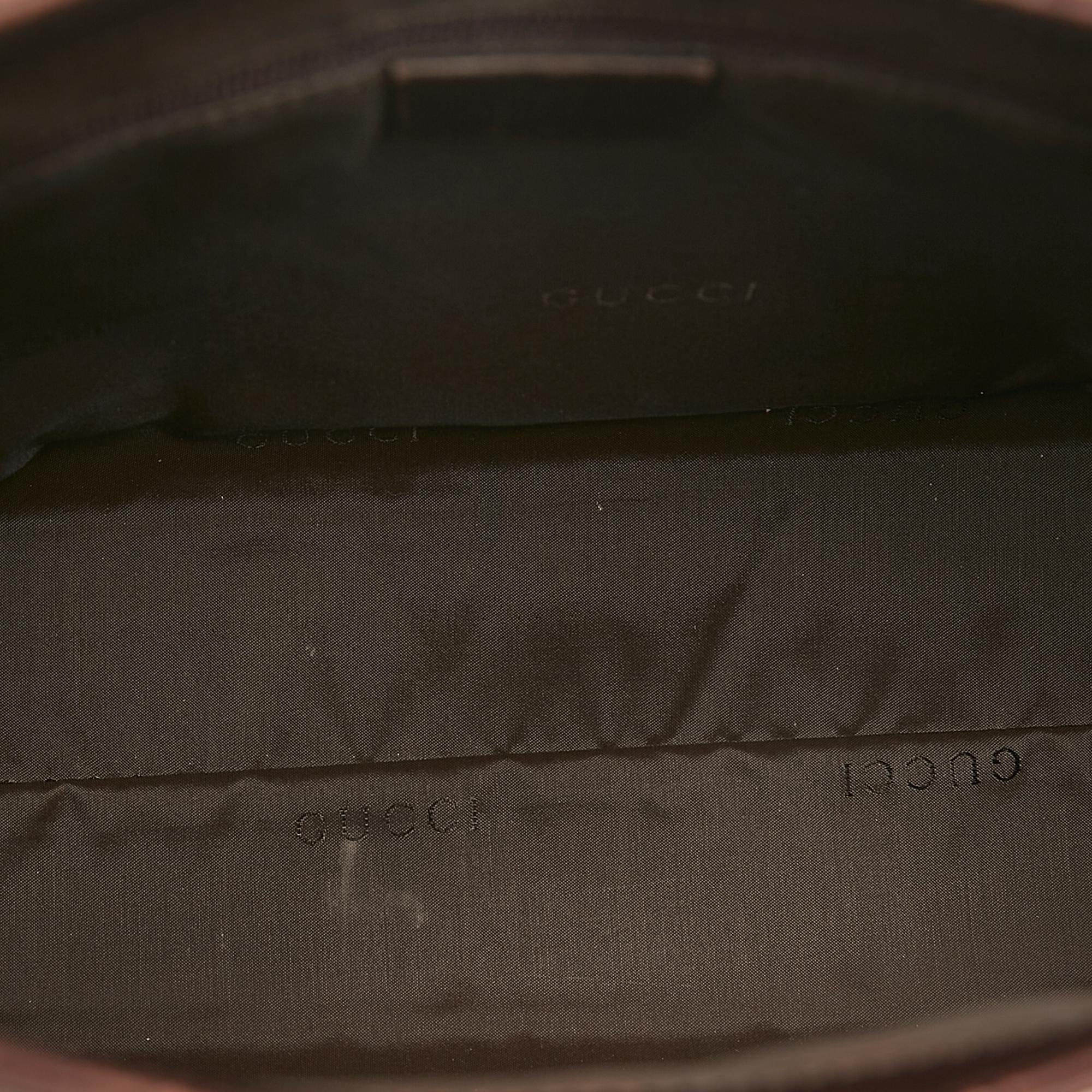 Gucci Bamboo Leather Shoulder Bag (SHG-28393)