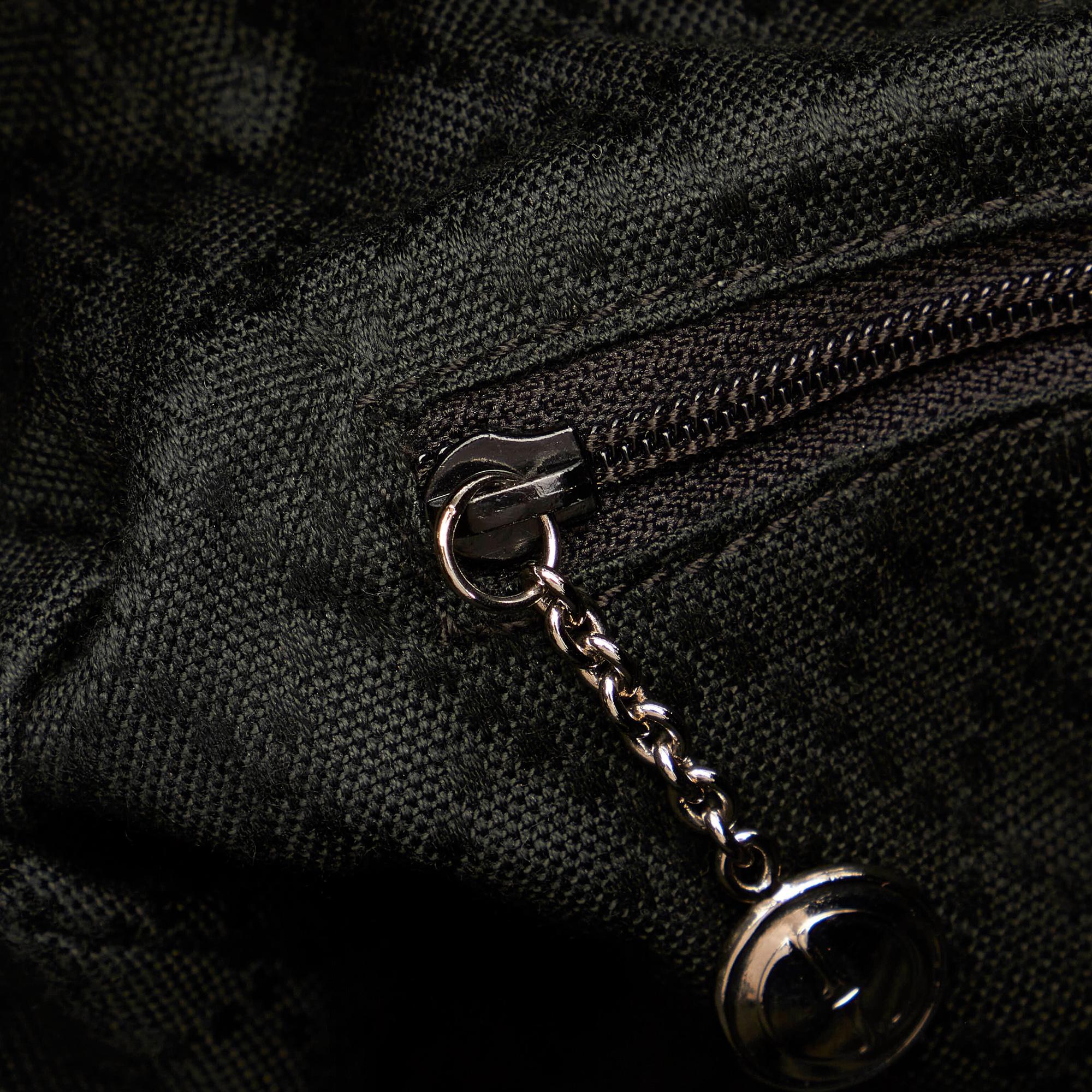 Gucci Bamboo Nylon Satchel (SHG-28477)