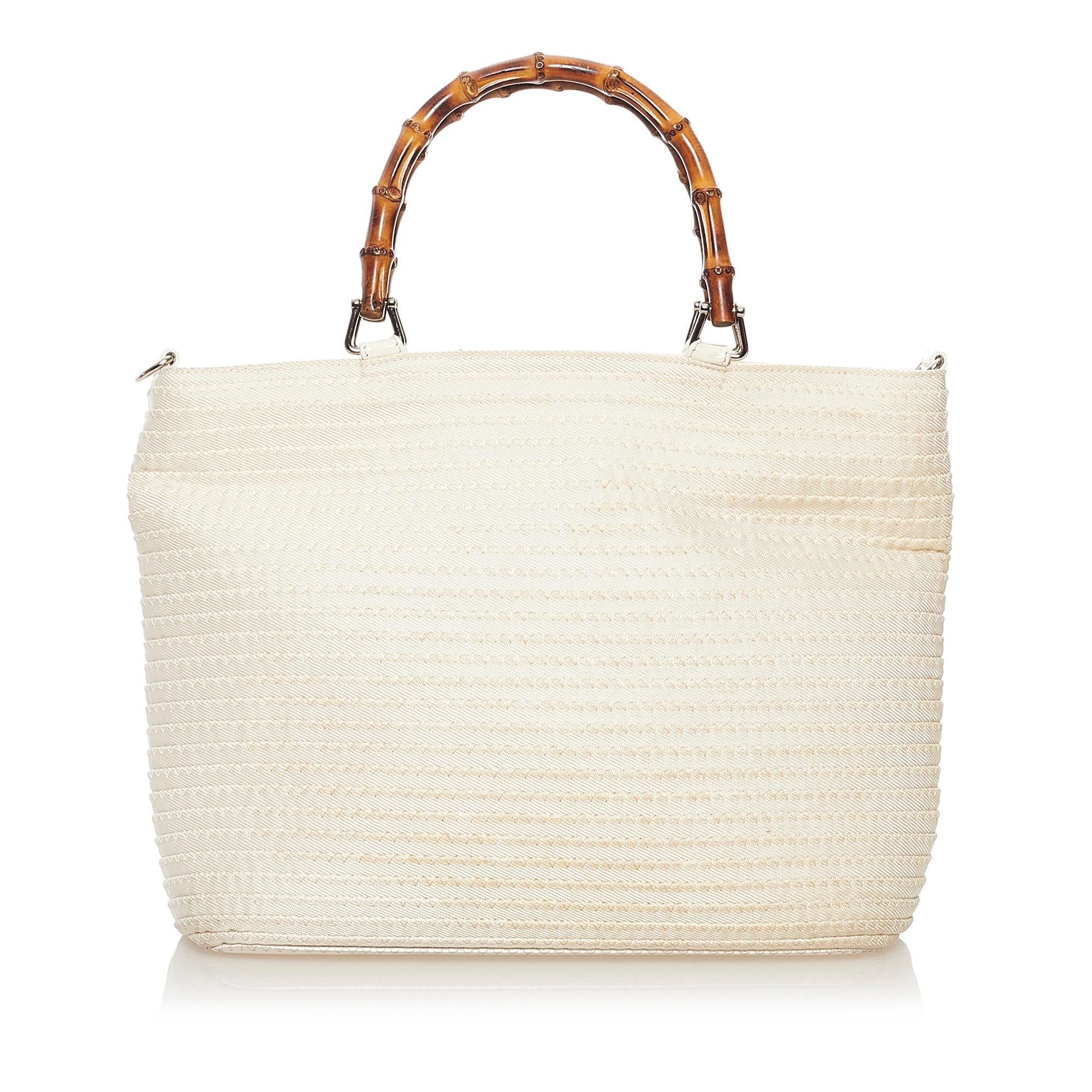 Gucci Bamboo Nylon Tote Bag (SHG-32735)