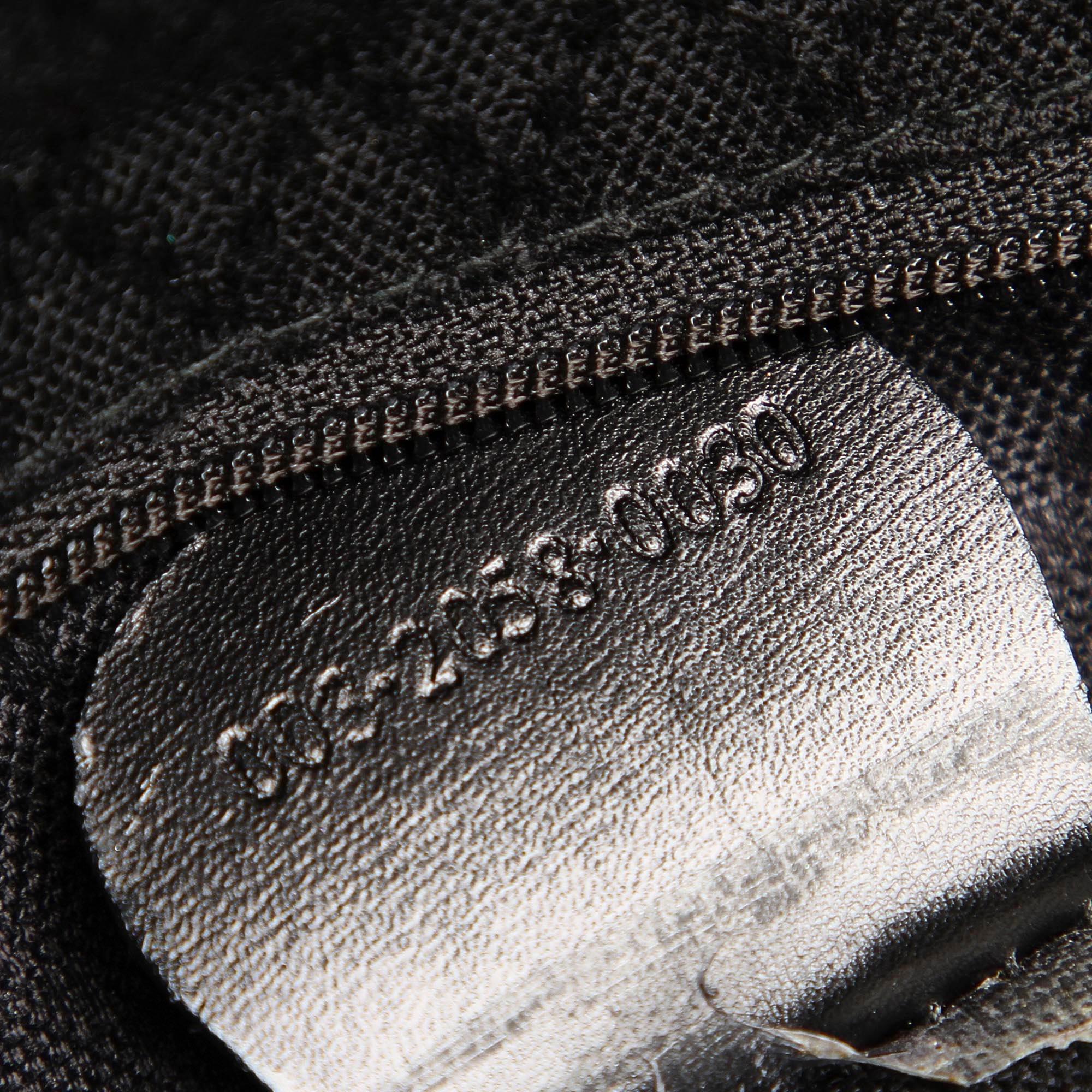 Gucci Bamboo Patent Leather Drawstring Backpack (SHG-32189)