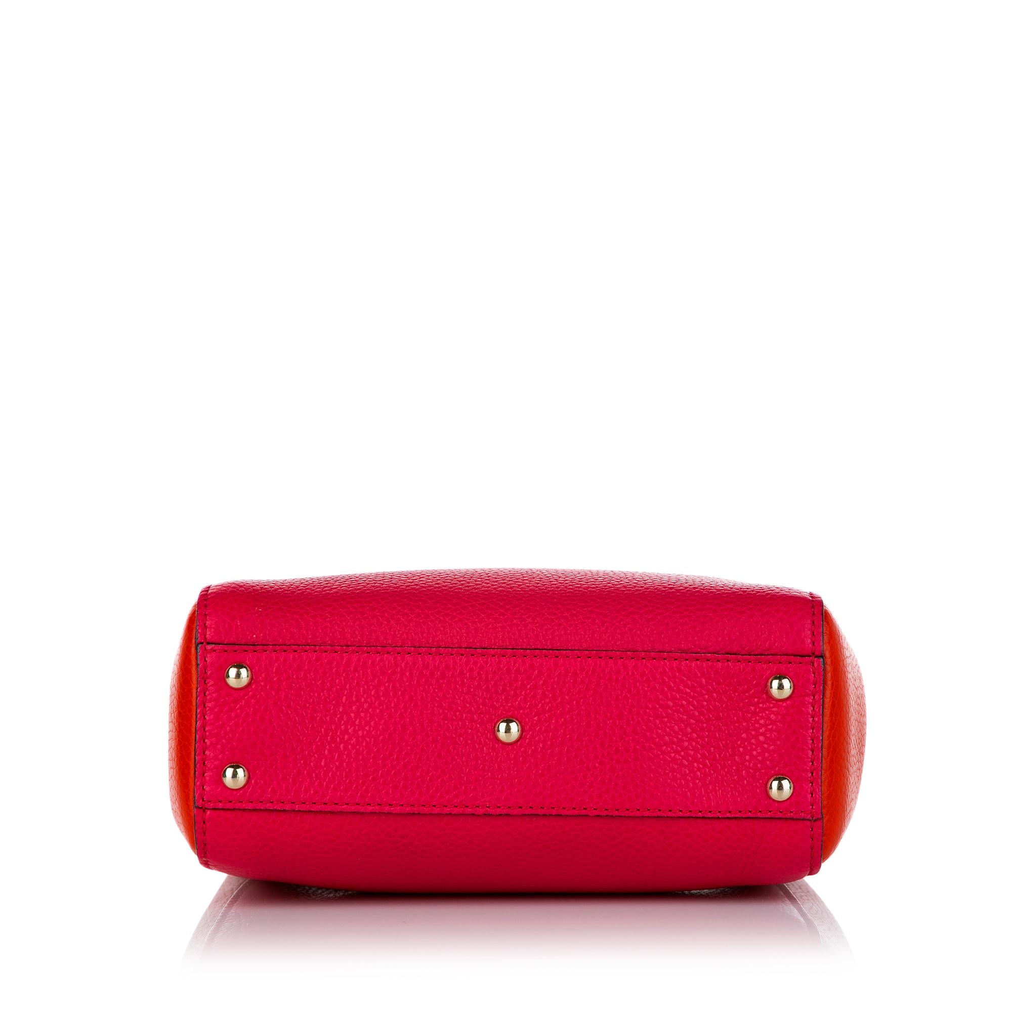 Gucci Bamboo Shopper Leather Satchel (SHG-26181)