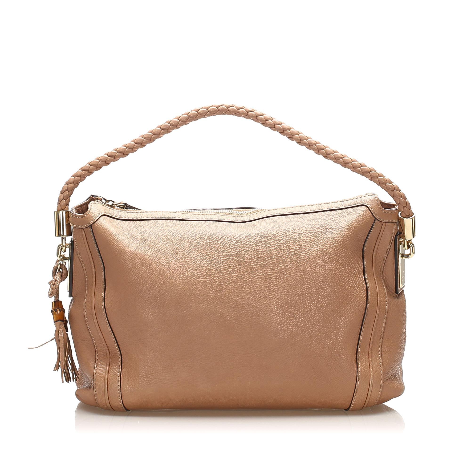 Gucci Bella Leather Tote Bag (SHG-22399)