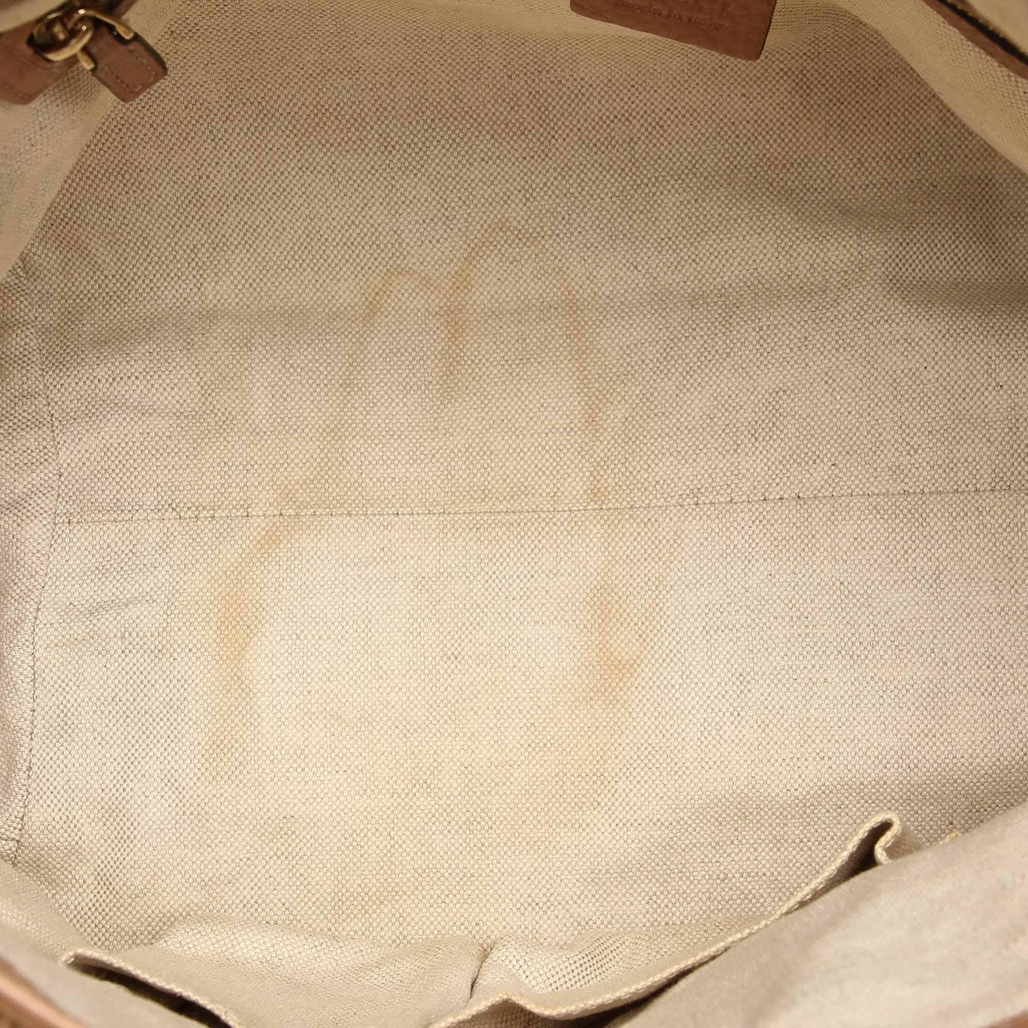 Gucci Bella Leather Tote Bag (SHG-22399)