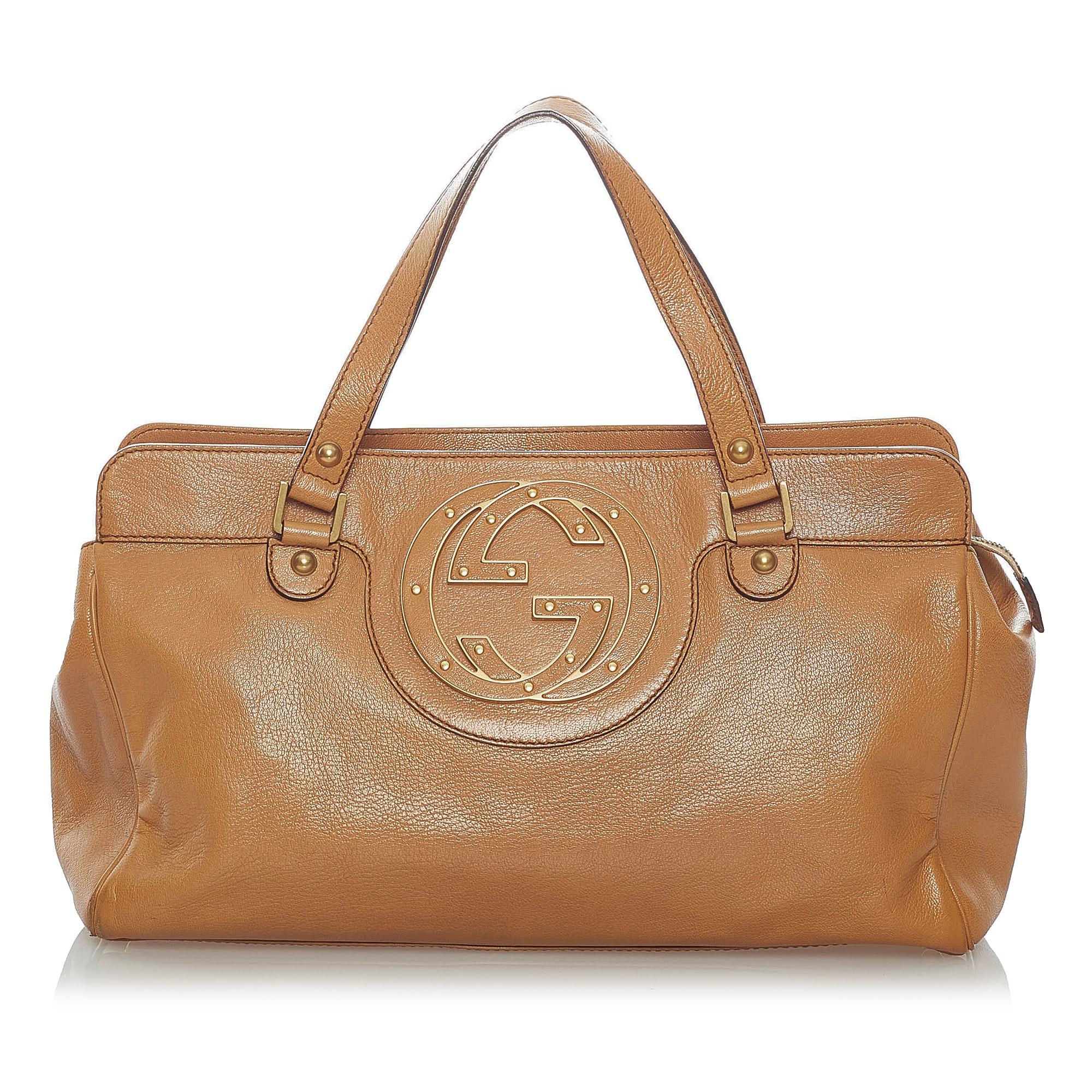 Gucci Blondie Leather Handbag (SHG-32888)