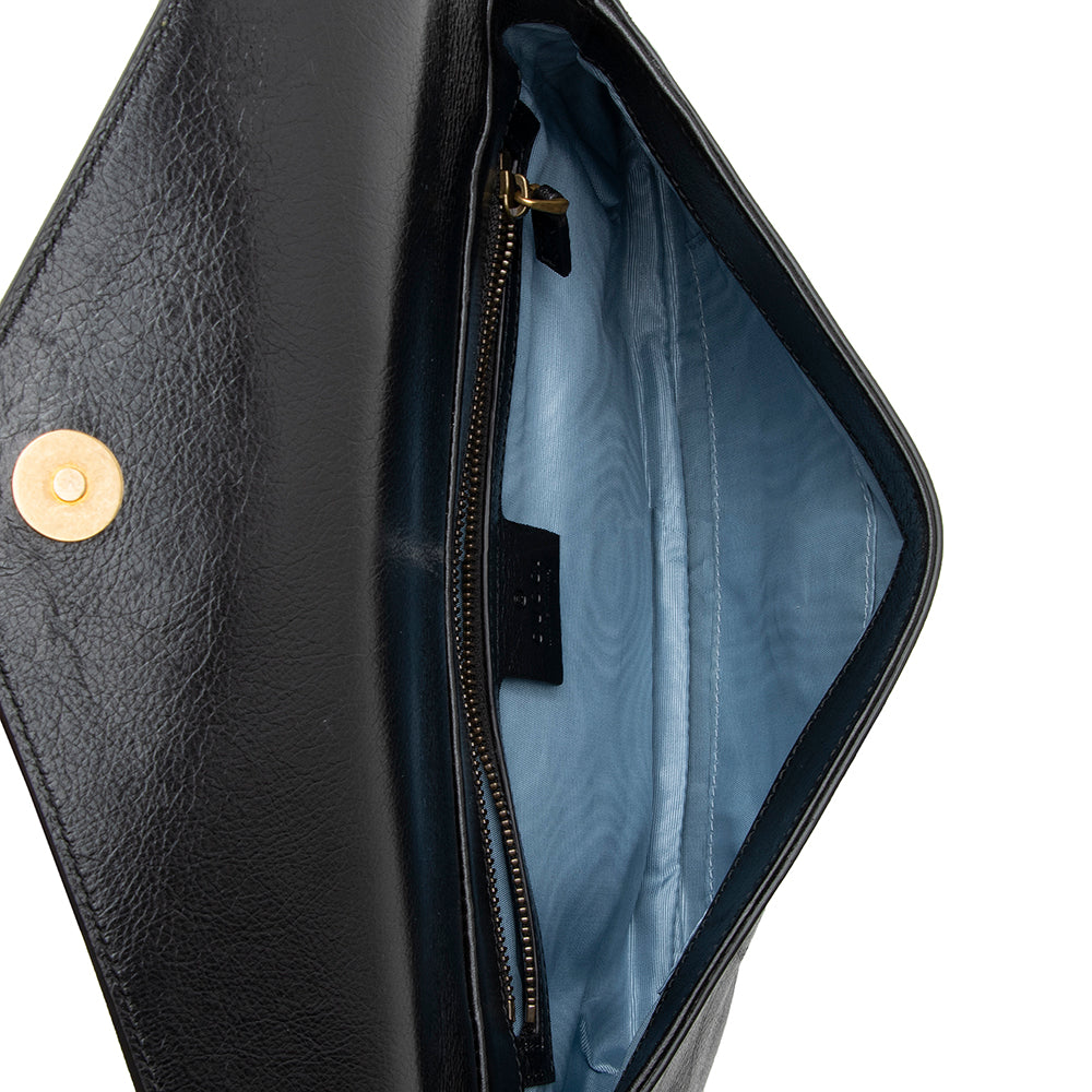 Gucci Calfskin Thiara Double Shoulder Bag (SHF-18084)