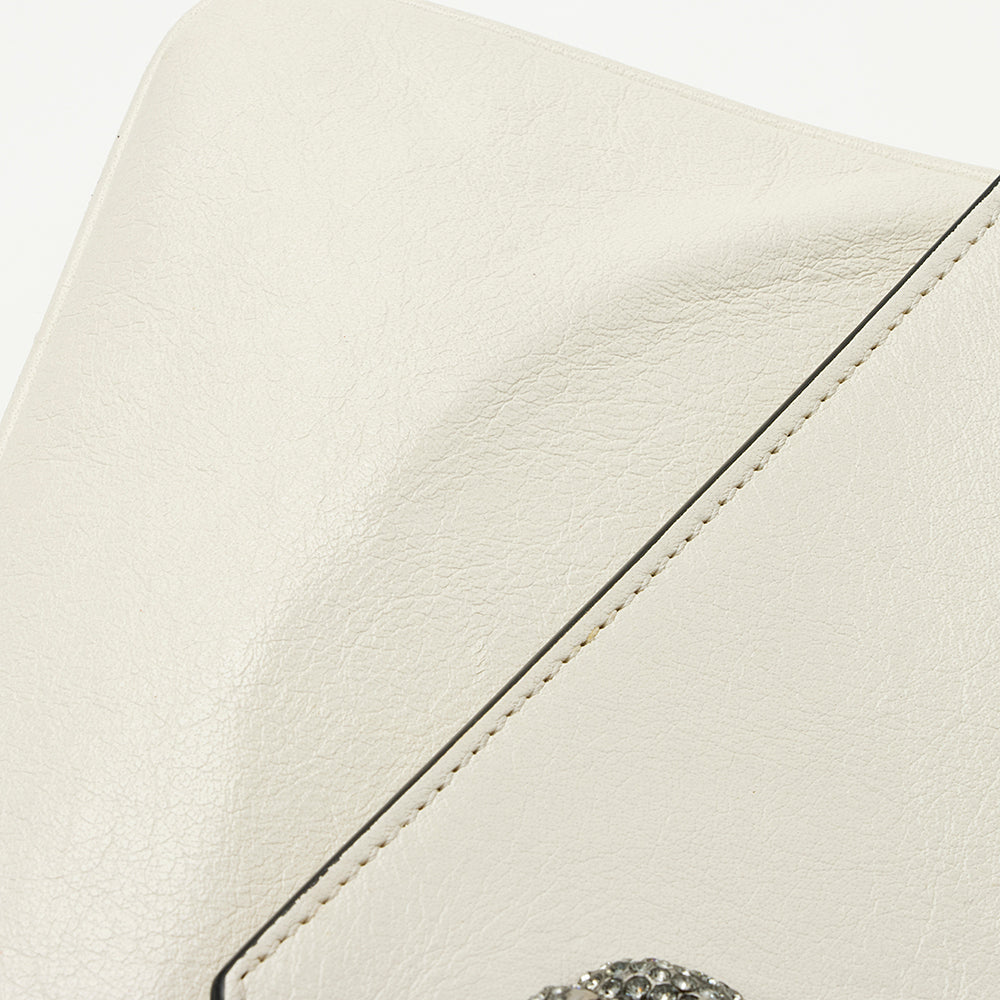 Gucci Calfskin Diagonal Stipe Thiara Double Shoulder Bag (SHF-21686)