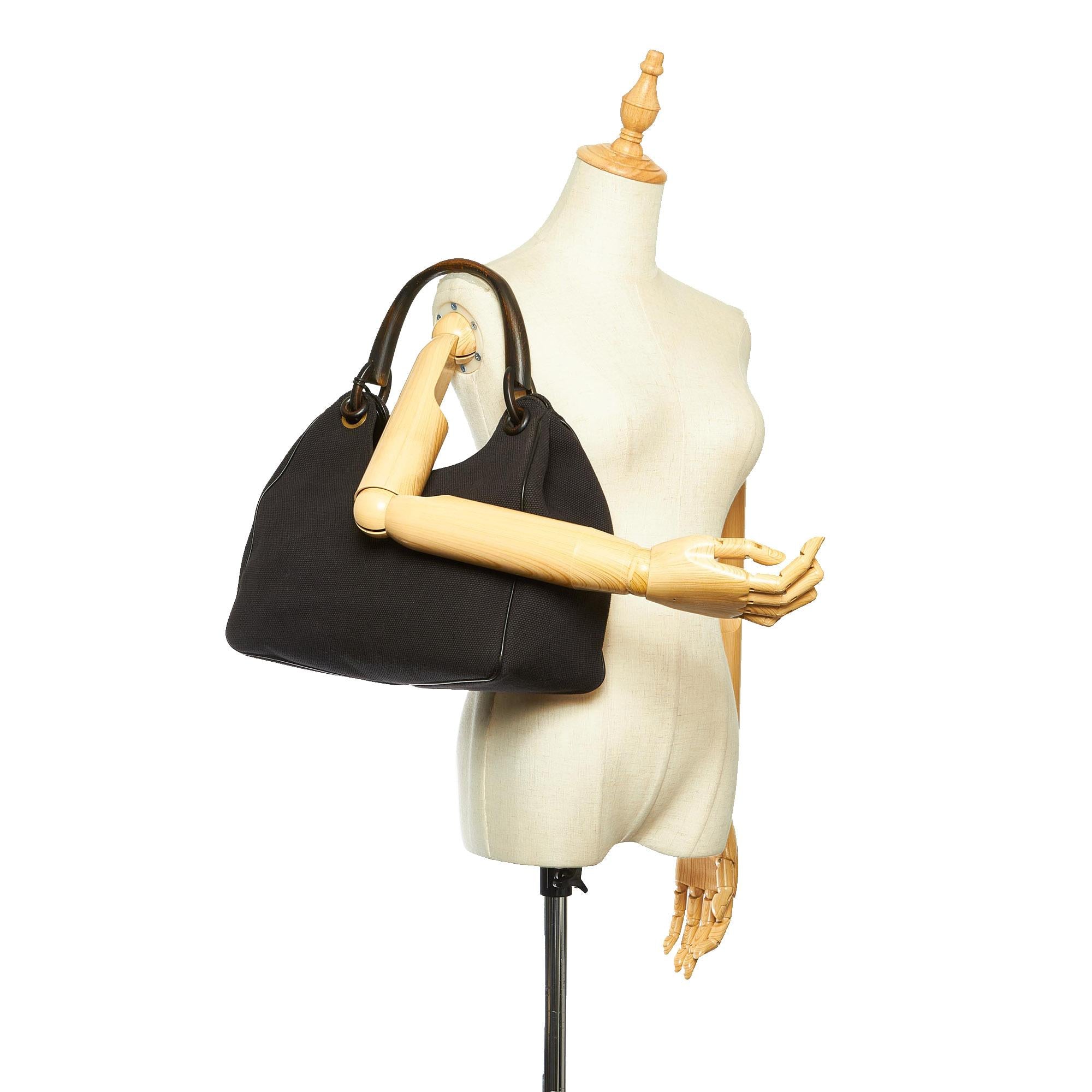 Gucci Canvas Handbag (SHG-22297)