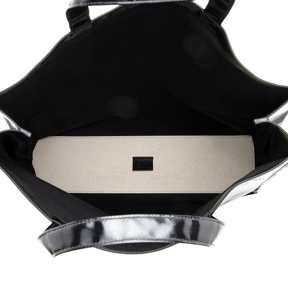 Gucci Coated Canvas Logo Tote (SHF-18922)