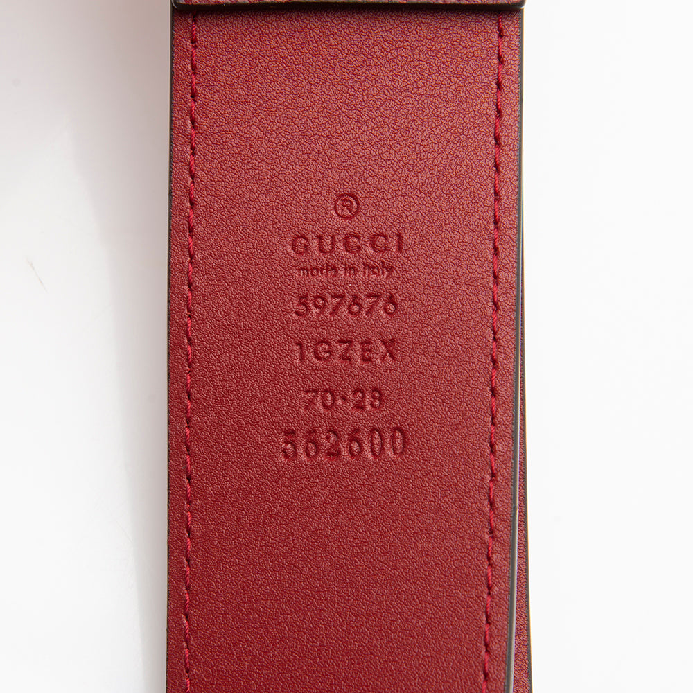 Gucci Cracked Calfskin Morpheus Belt Bag - Size 28 / 70 (SHF-12356)