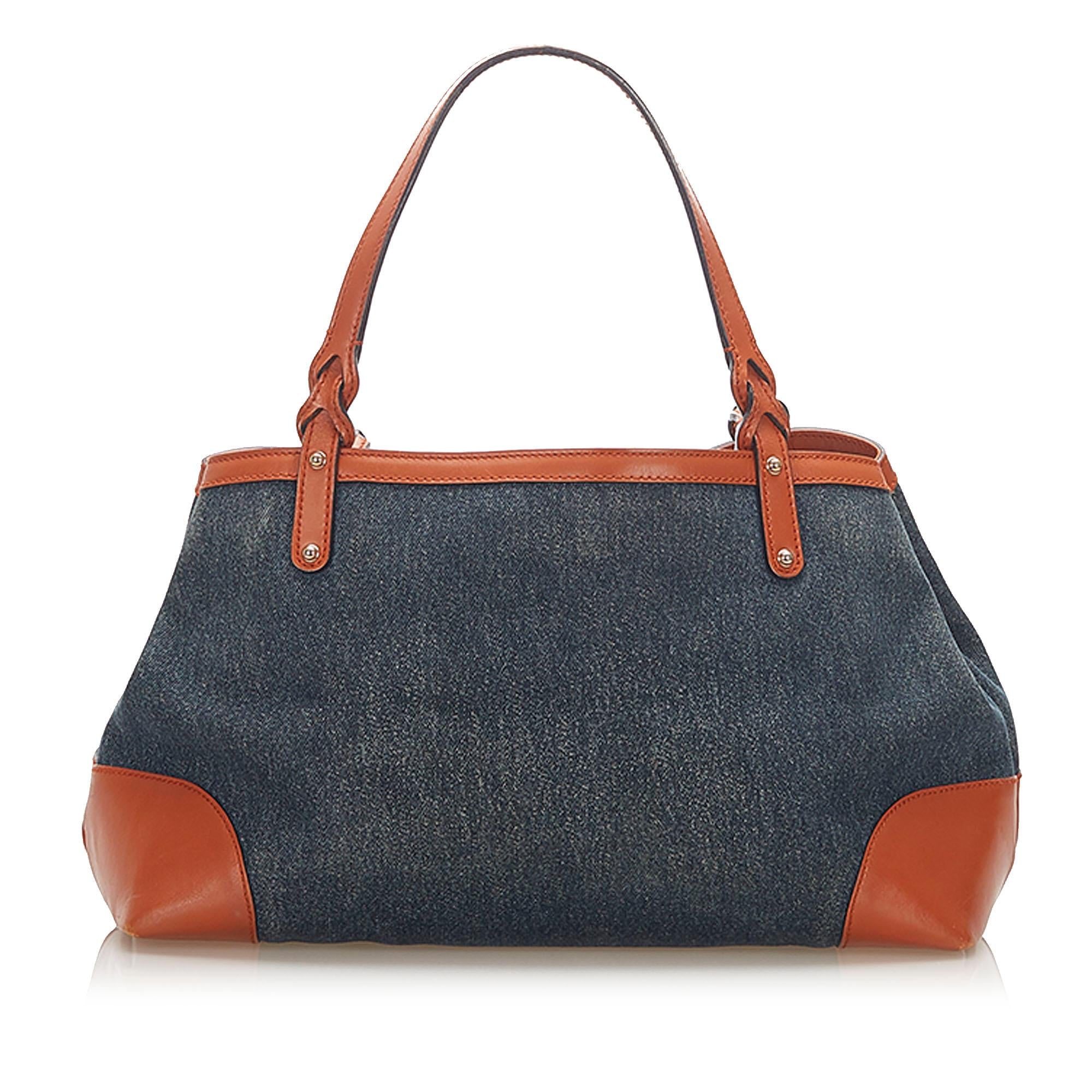 Gucci Craft Denim Tote Bag (SHG-22337)