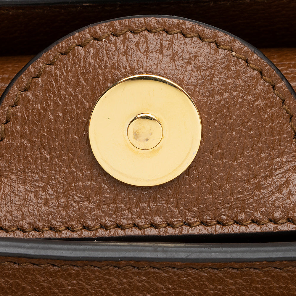 Gucci Cuir Leather Diana Mini Tote (SHF-22056)