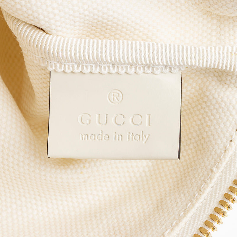 Gucci Cutout Leather Floral Shoulder Bag (SHF-16545)