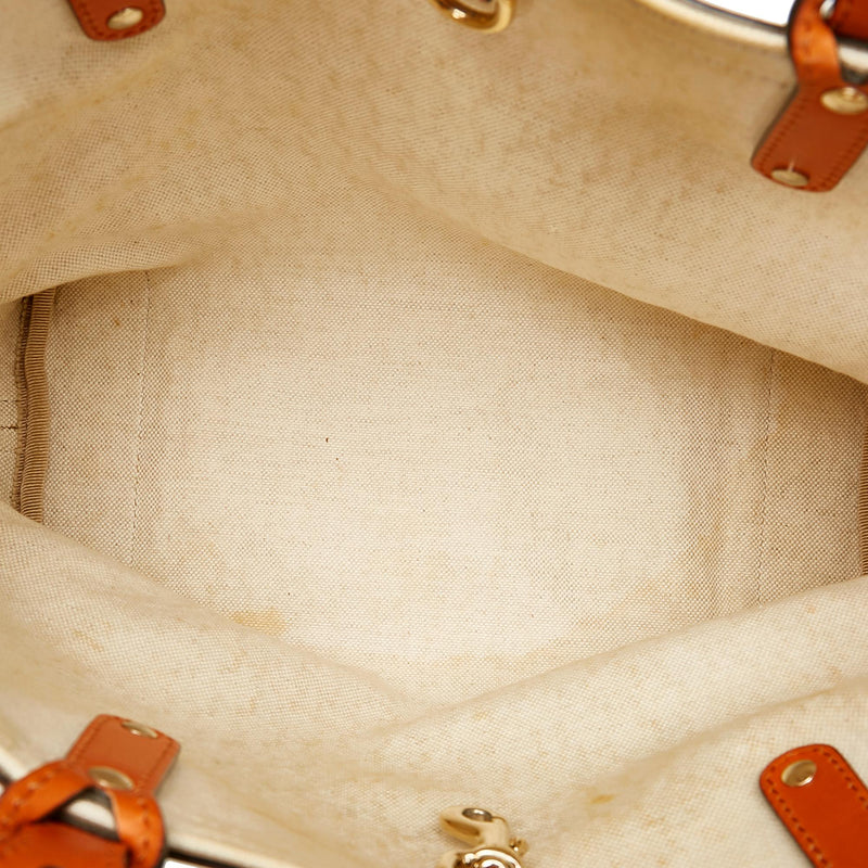 Gucci Diamante Craft Canvas Tote Bag (SHG-24194)