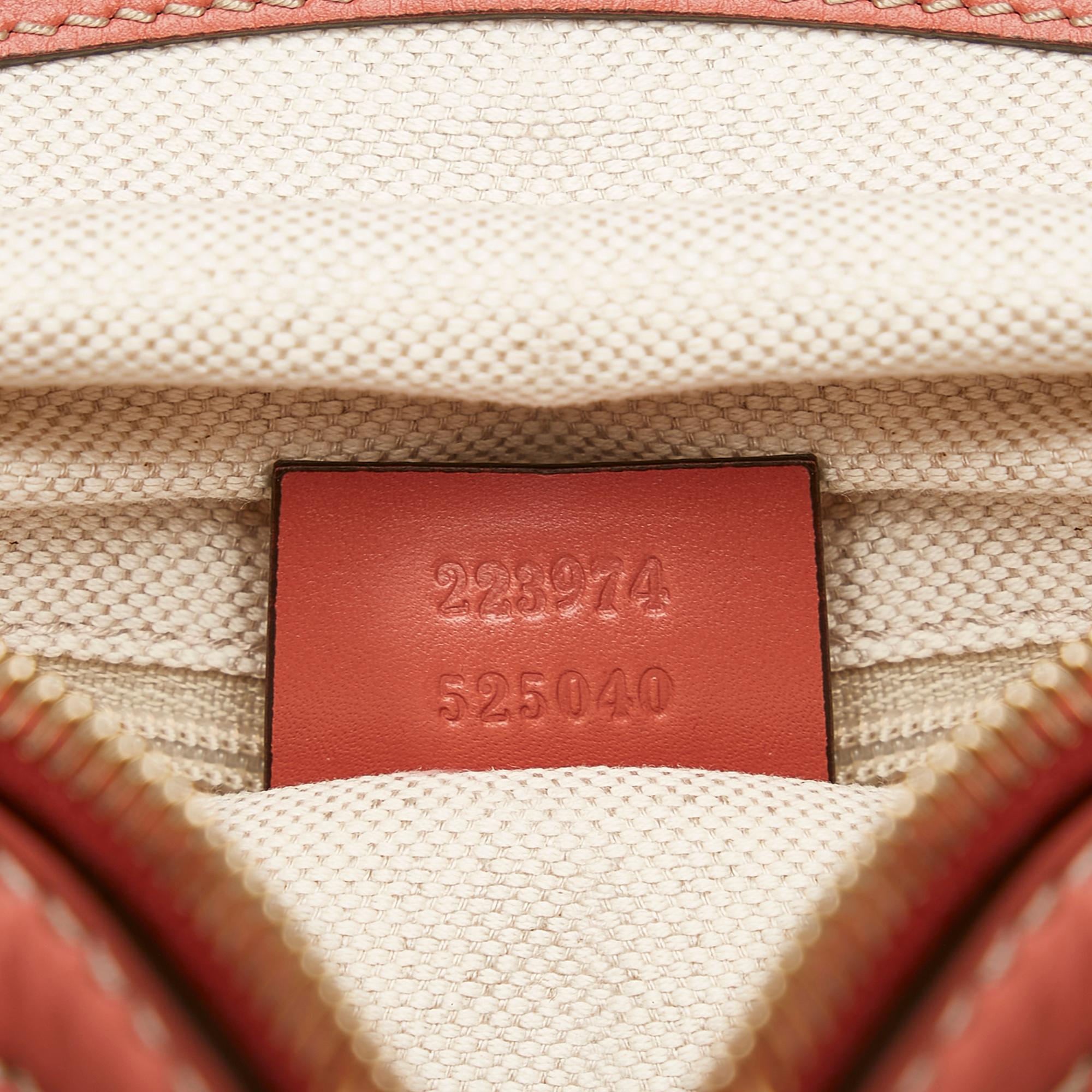 Gucci Diamante Sukey Canvas Satchel (SHG-28357)