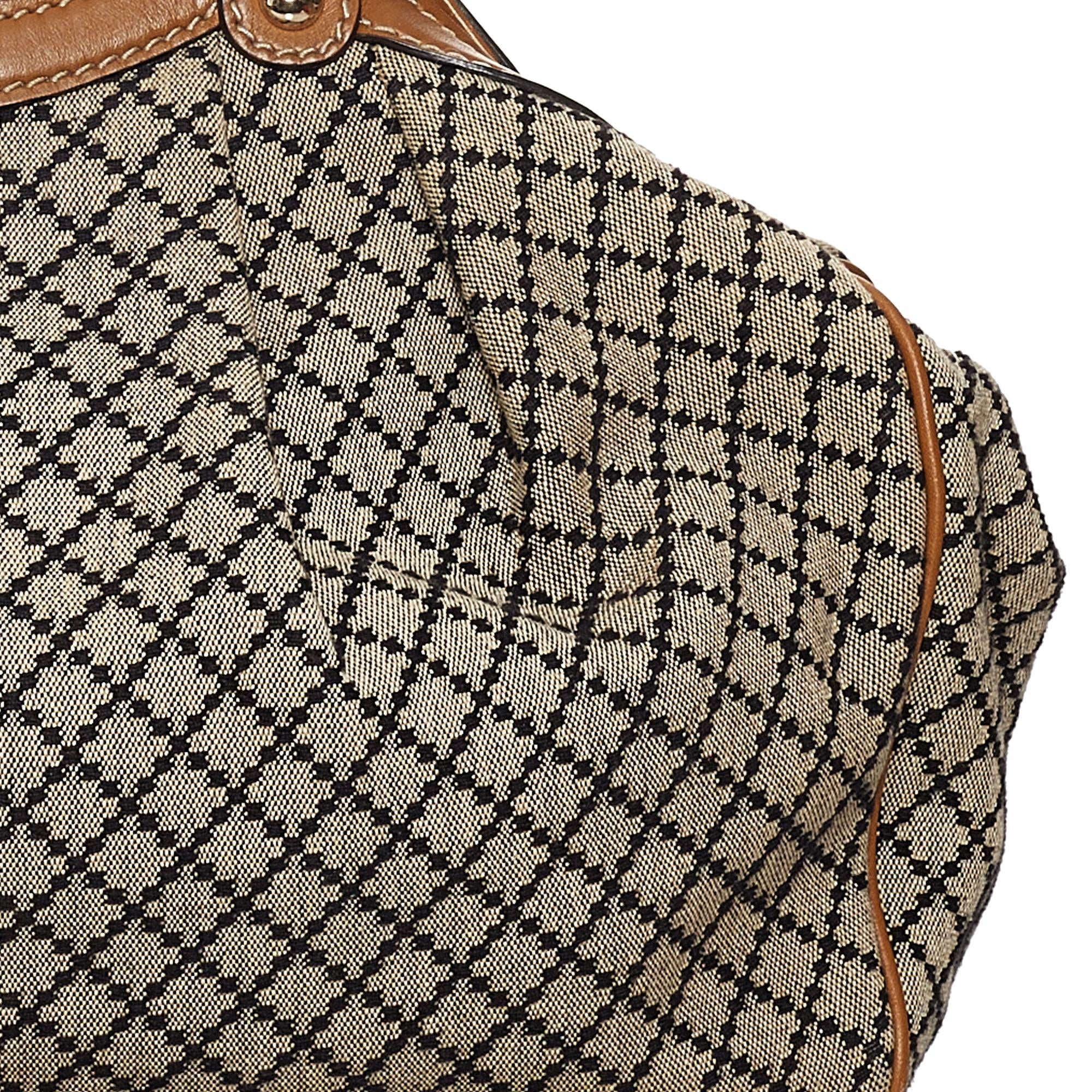 Gucci Diamante Sukey Canvas Tote Bag (SHG-30178)