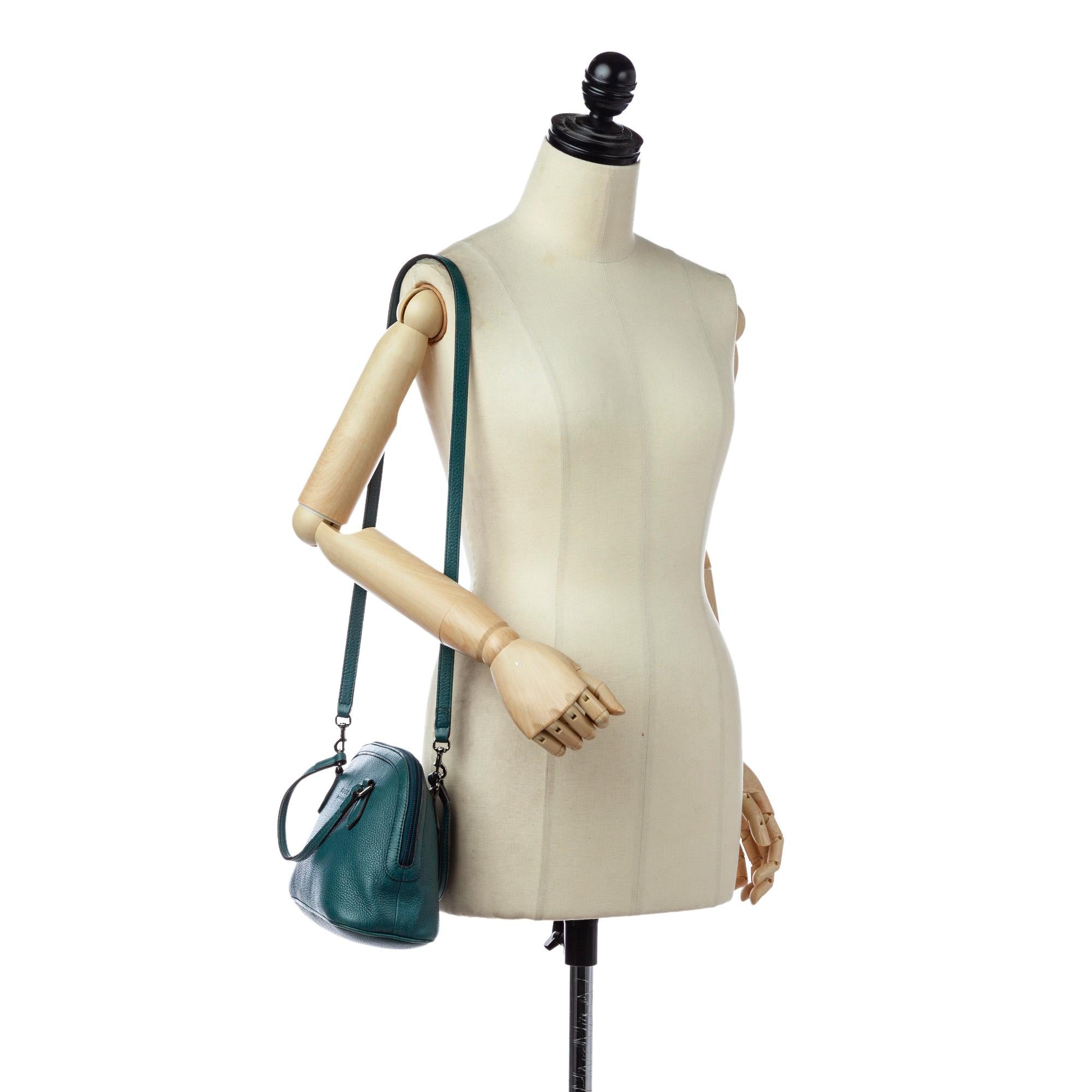 Gucci Dome Leather Satchel (SHG-32153)