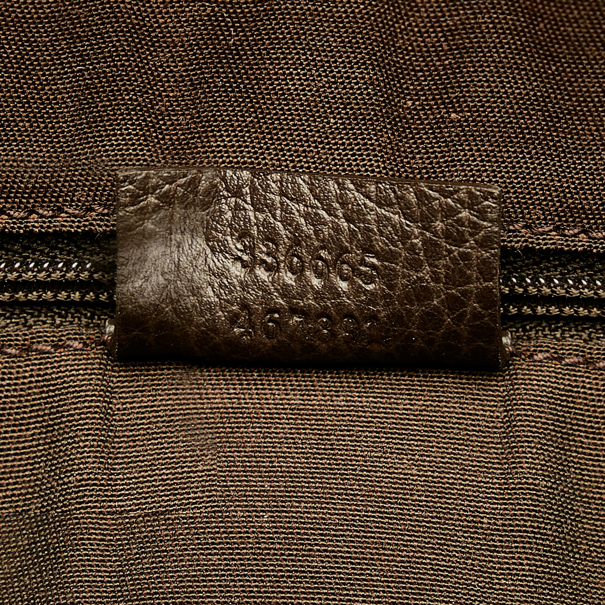 Gucci Duchessa Leather Satchel (SHG-27181)