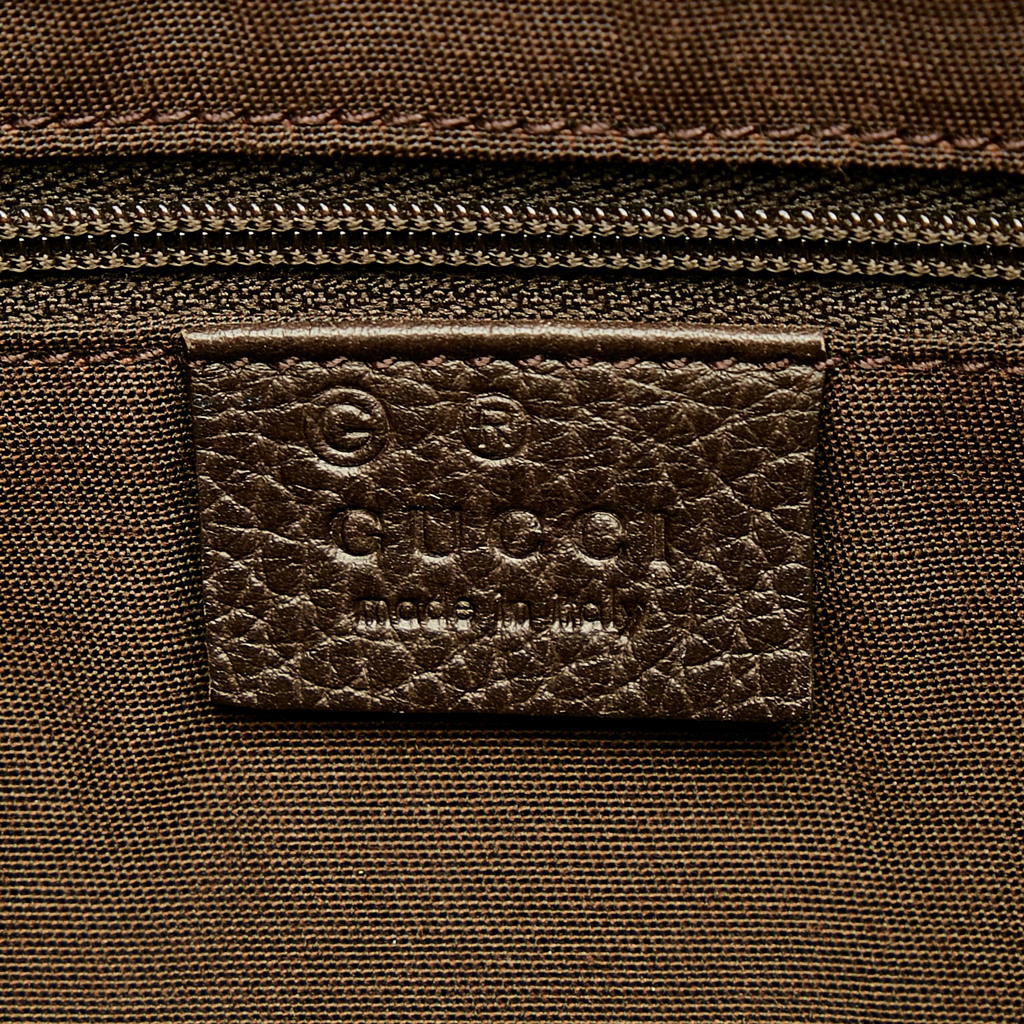 Gucci Duchessa Leather Satchel (SHG-27181)