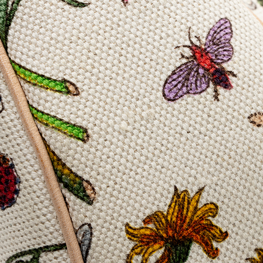 Gucci Flora Bamboo Half Moon Medium Hobo (SHF-19663)